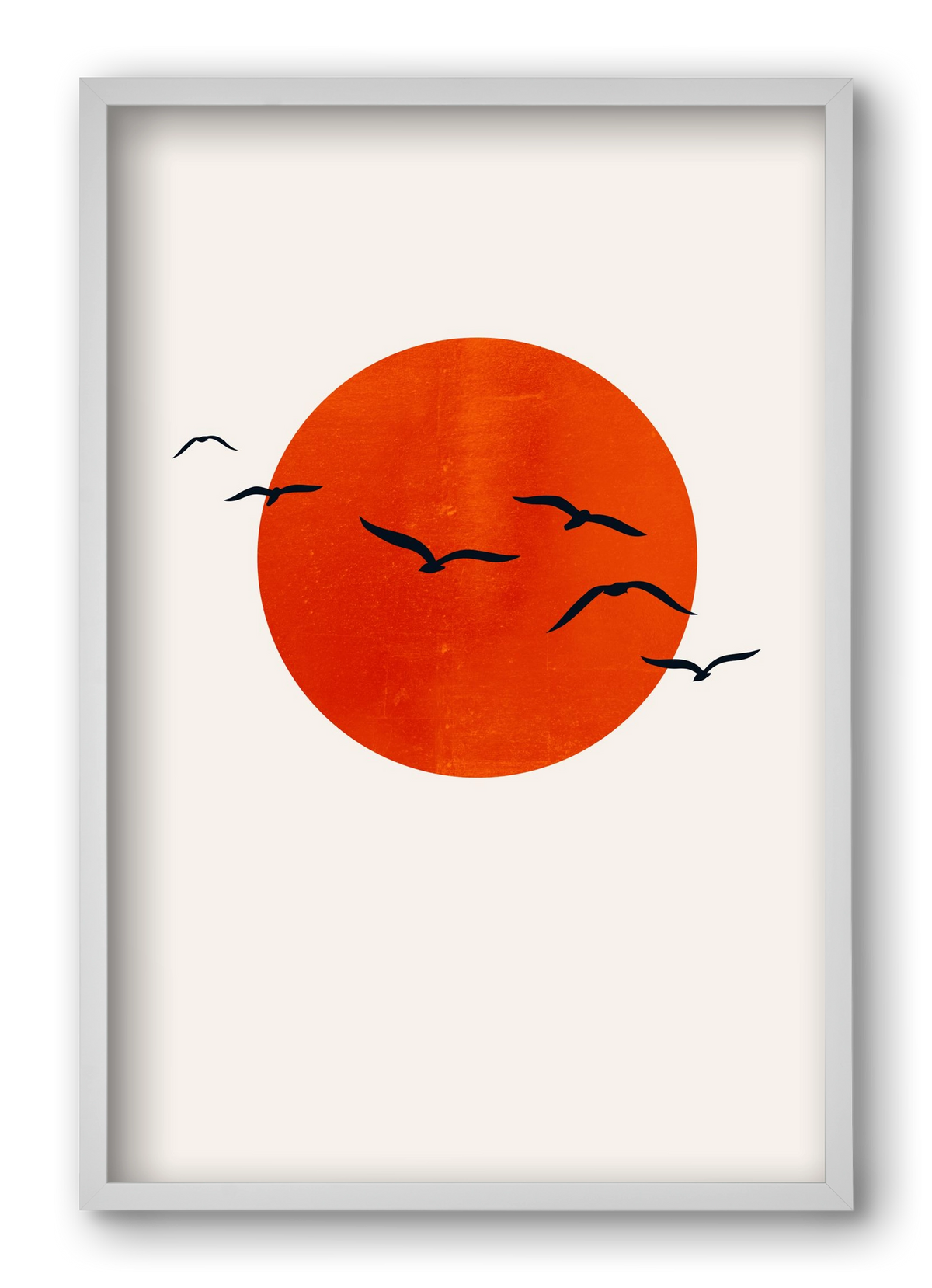 A sunny day, 40x60 cm (40x60 cm), Fehér keret