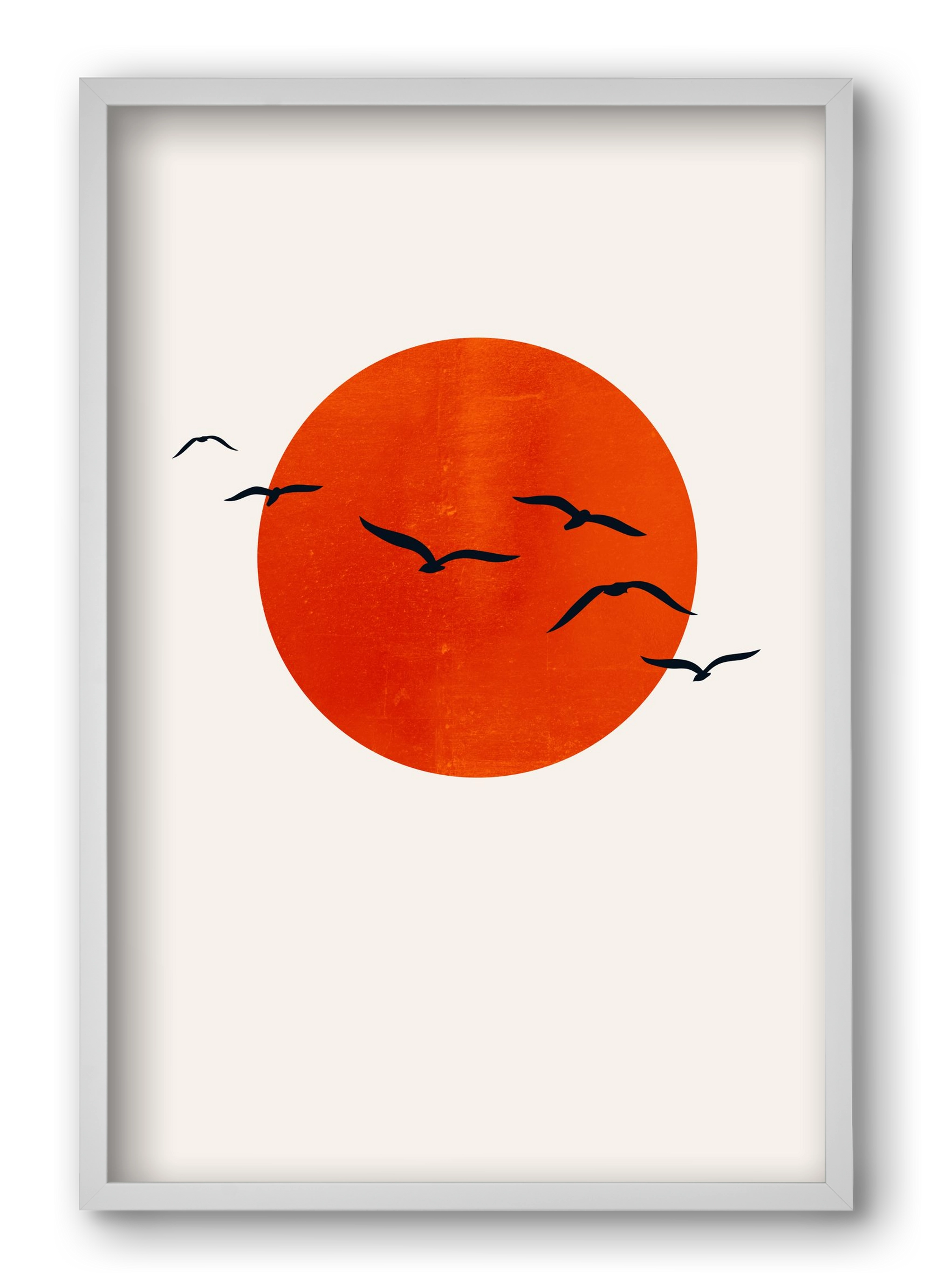 A sunny day, 40x60 cm (40x60 cm), Fehér keret