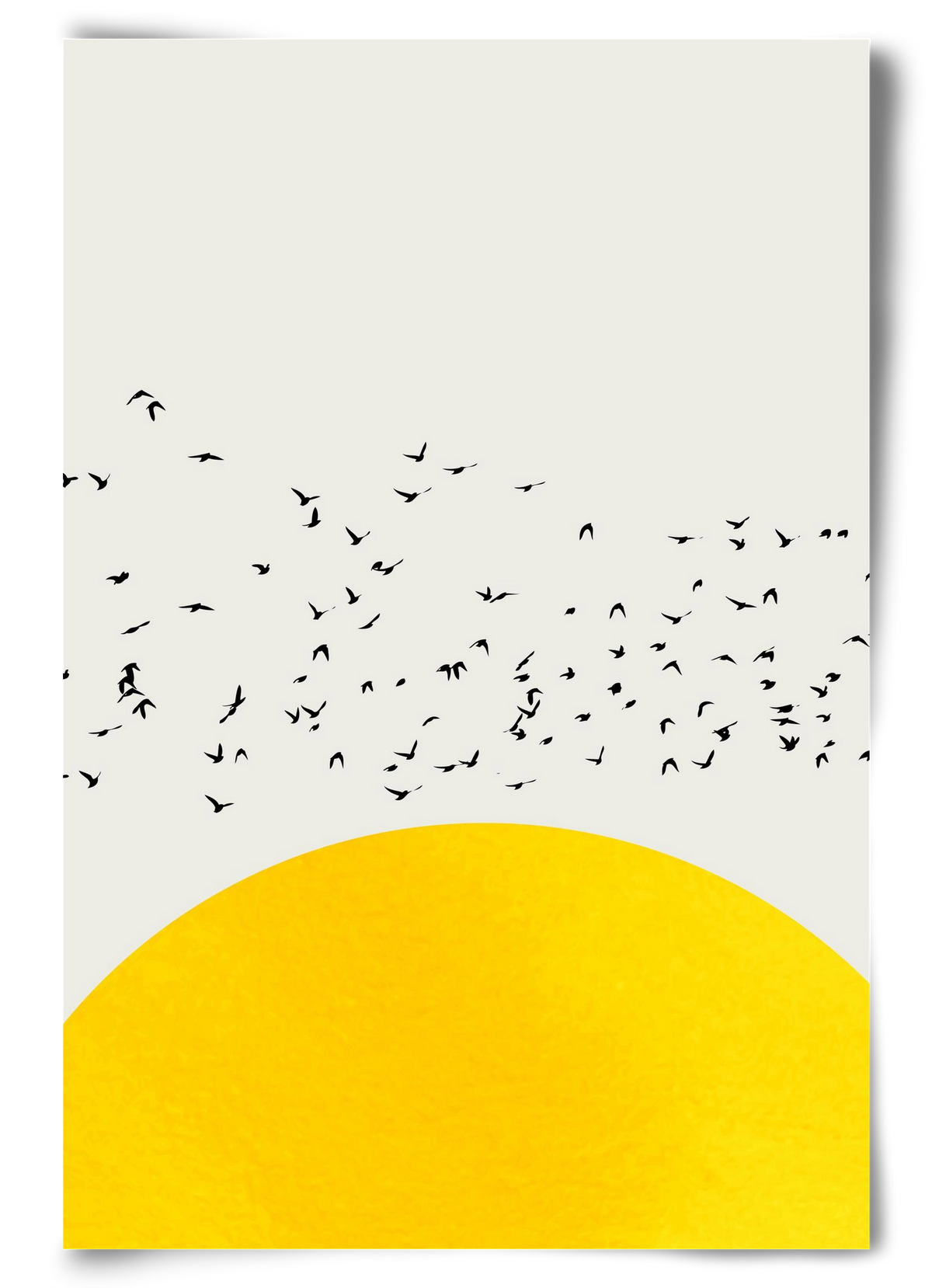 A thousands birds, 60x90 cm, Keret nélkül