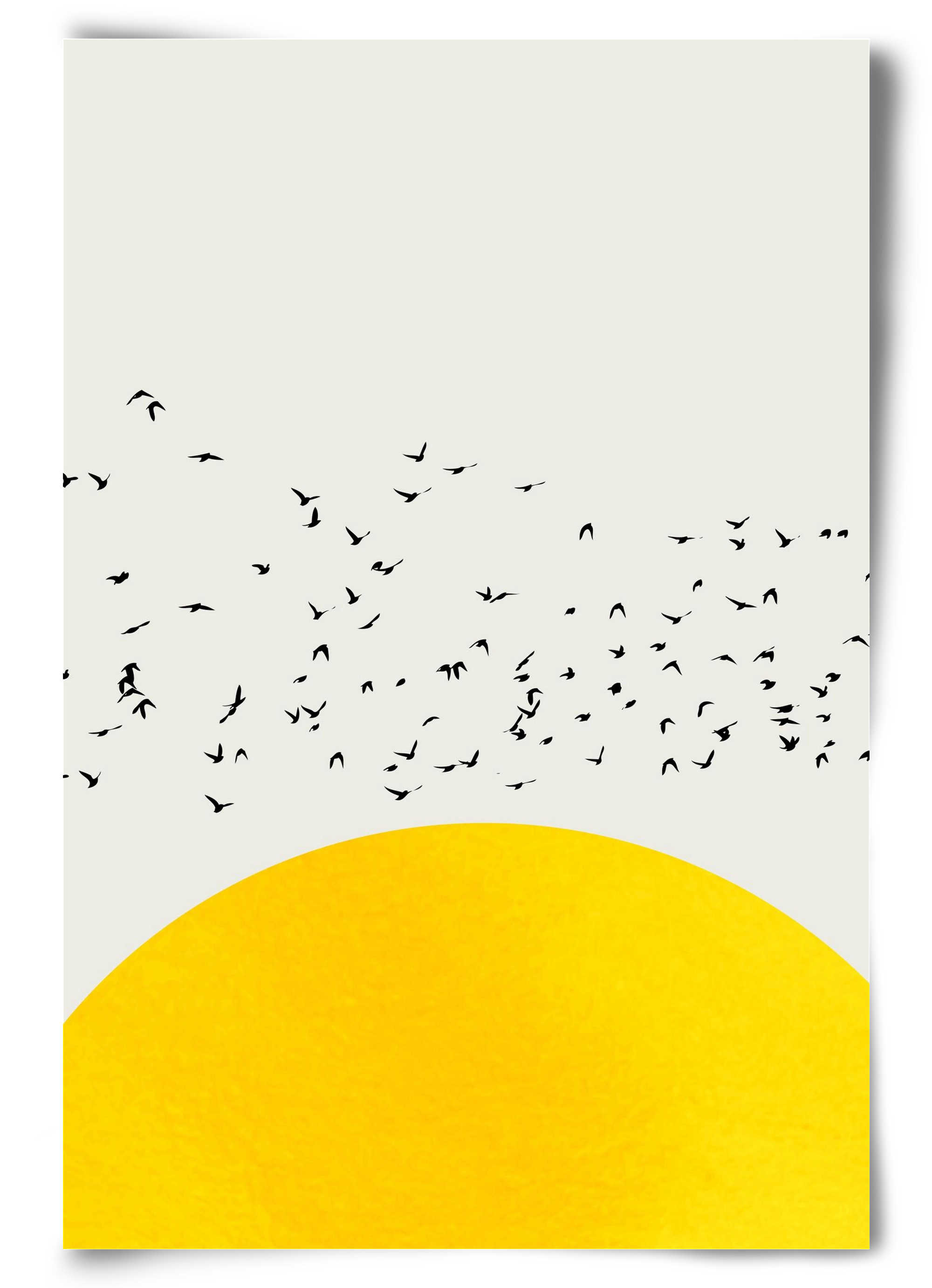 A thousands birds, 60x90 cm, Keret nélkül