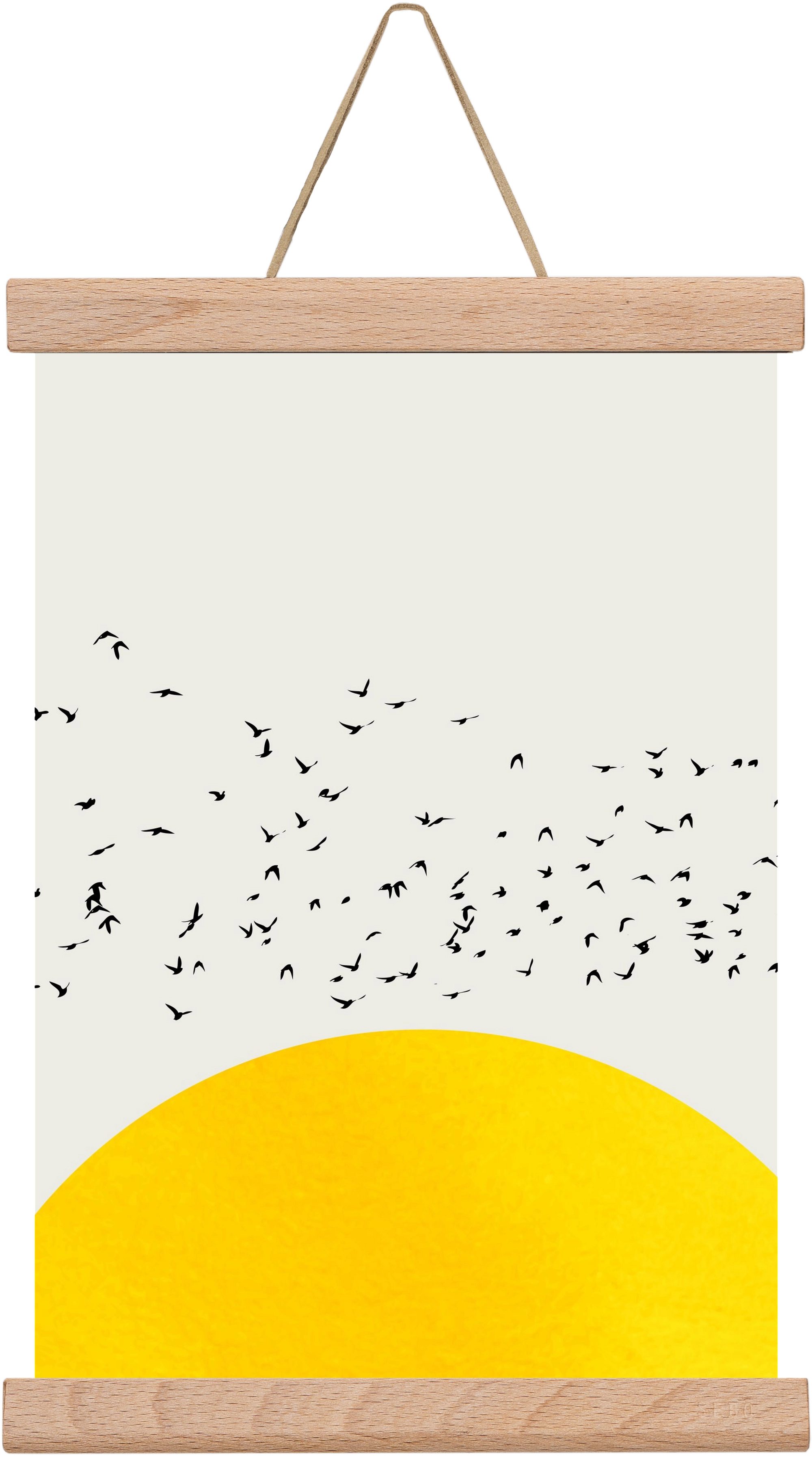 A thousands birds, 20x30 cm (20x30 cm), Tölgy akasztó