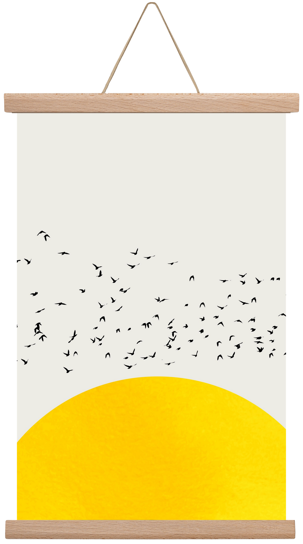 A thousands birds, 30x45 cm (30x45 cm), Tölgy akasztó