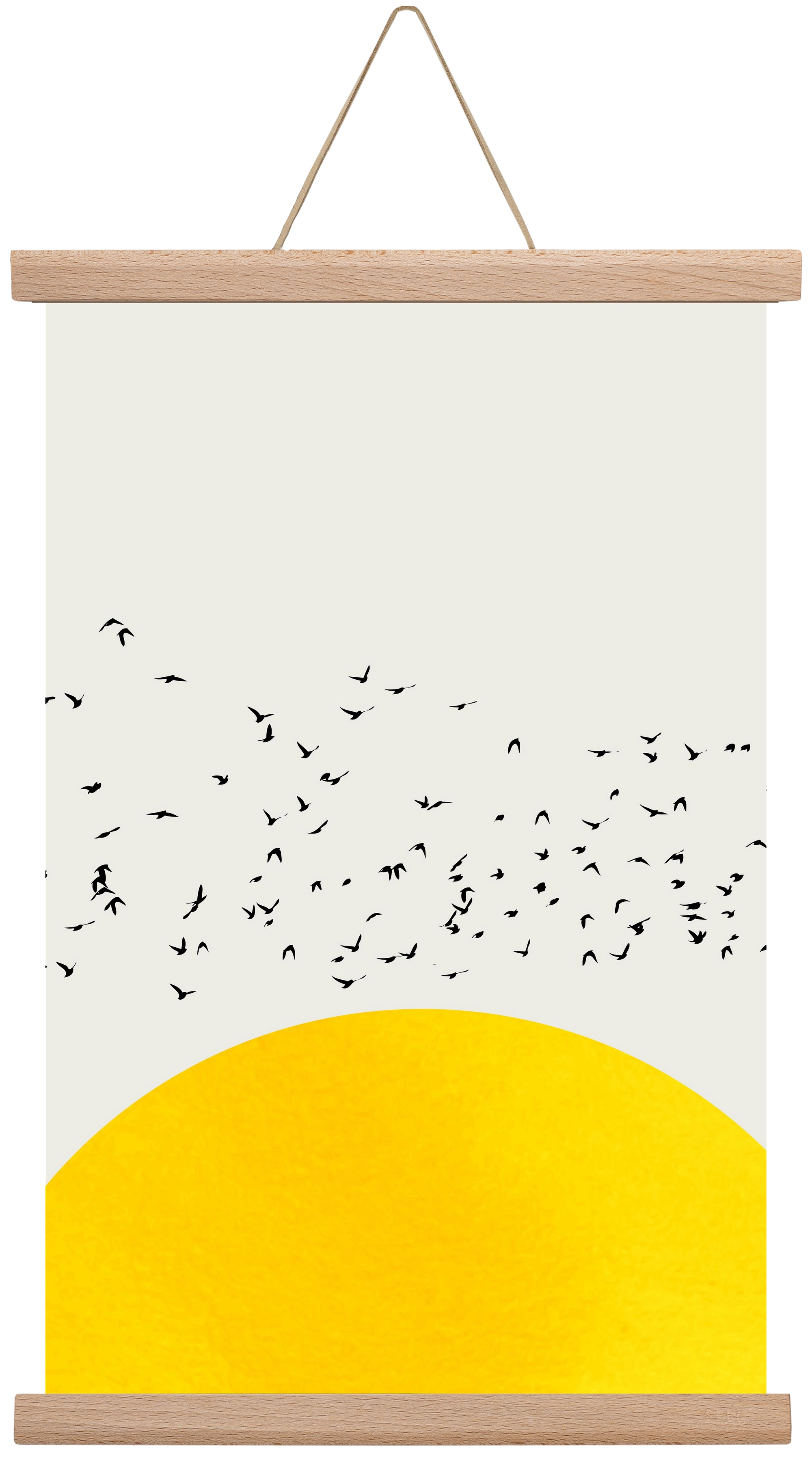 A thousands birds, 30x45 cm (30x45 cm), Tölgy akasztó