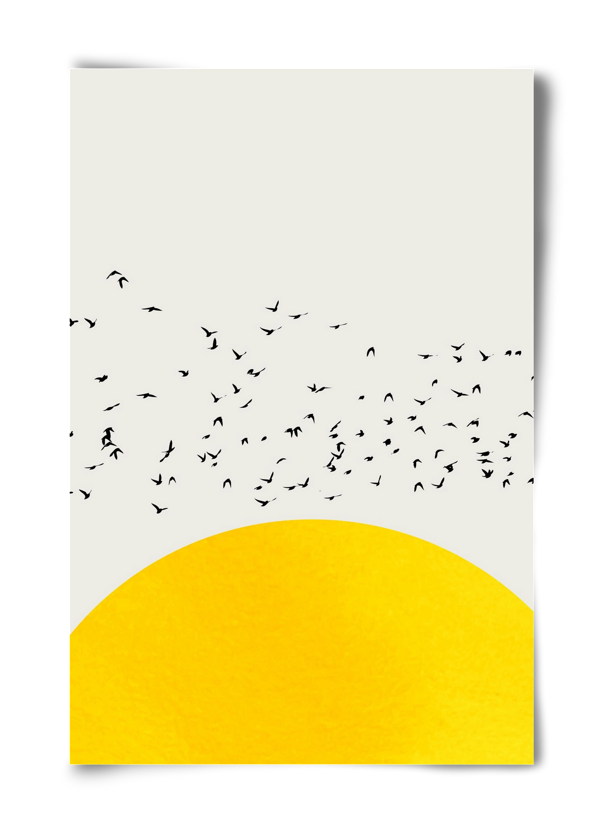 A thousands birds, 40x60 cm, Keret nélkül