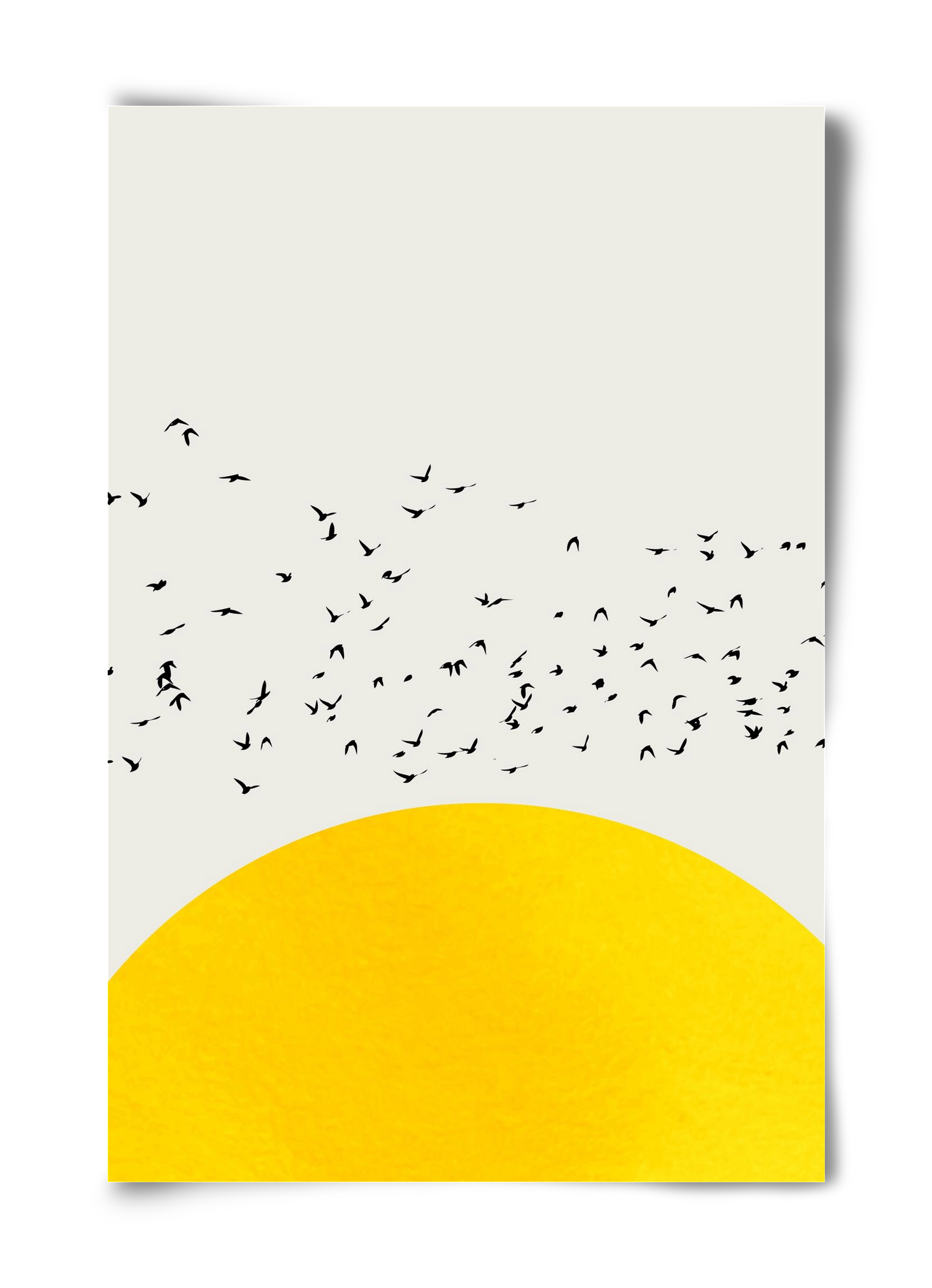 A thousands birds, 40x60 cm, Keret nélkül