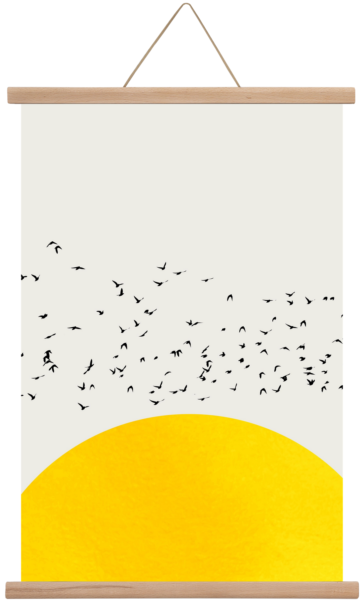 A thousands birds, 40x60 cm (40x60 cm), Tölgy akasztó