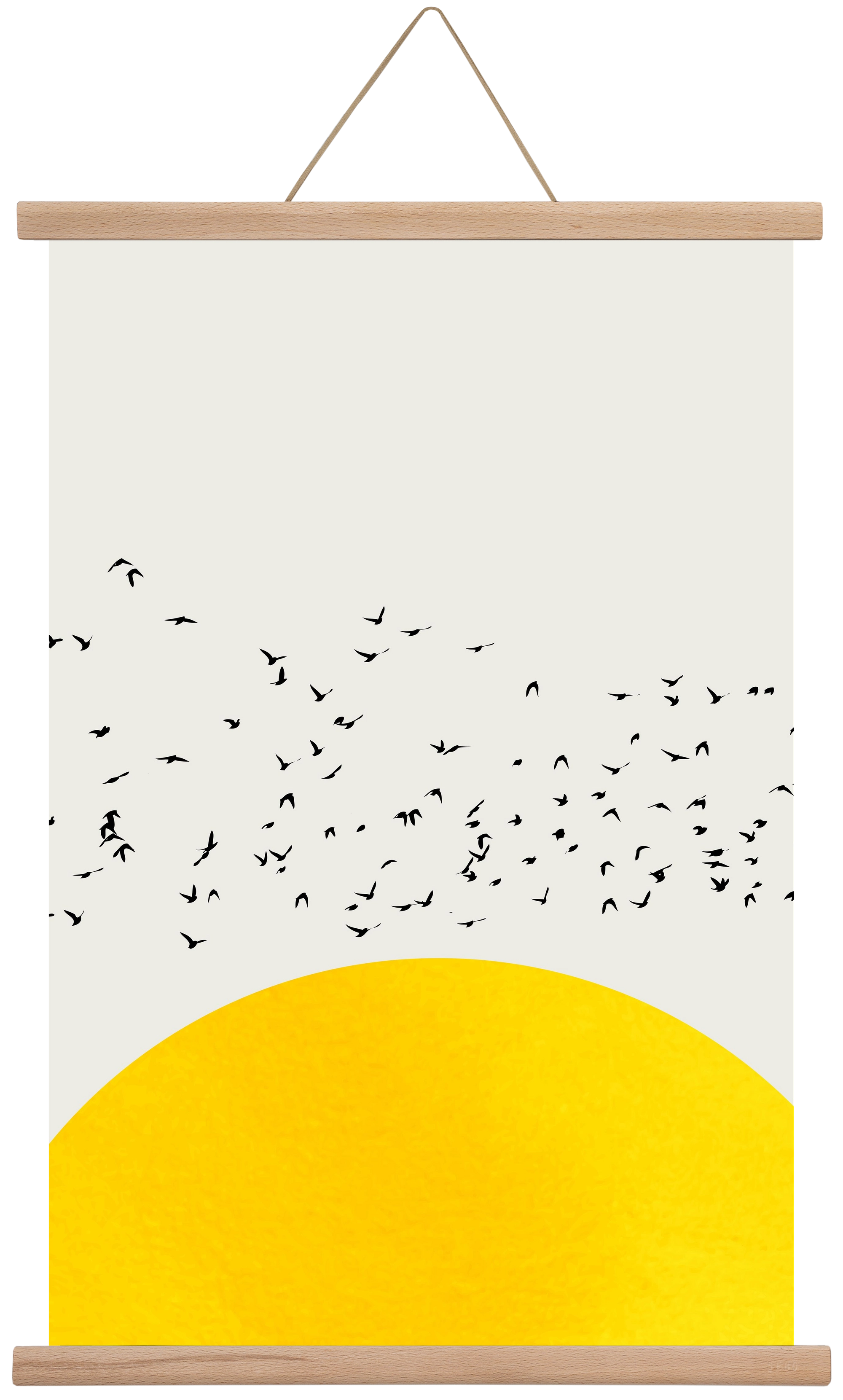 A thousands birds, 40x60 cm (40x60 cm), Tölgy akasztó