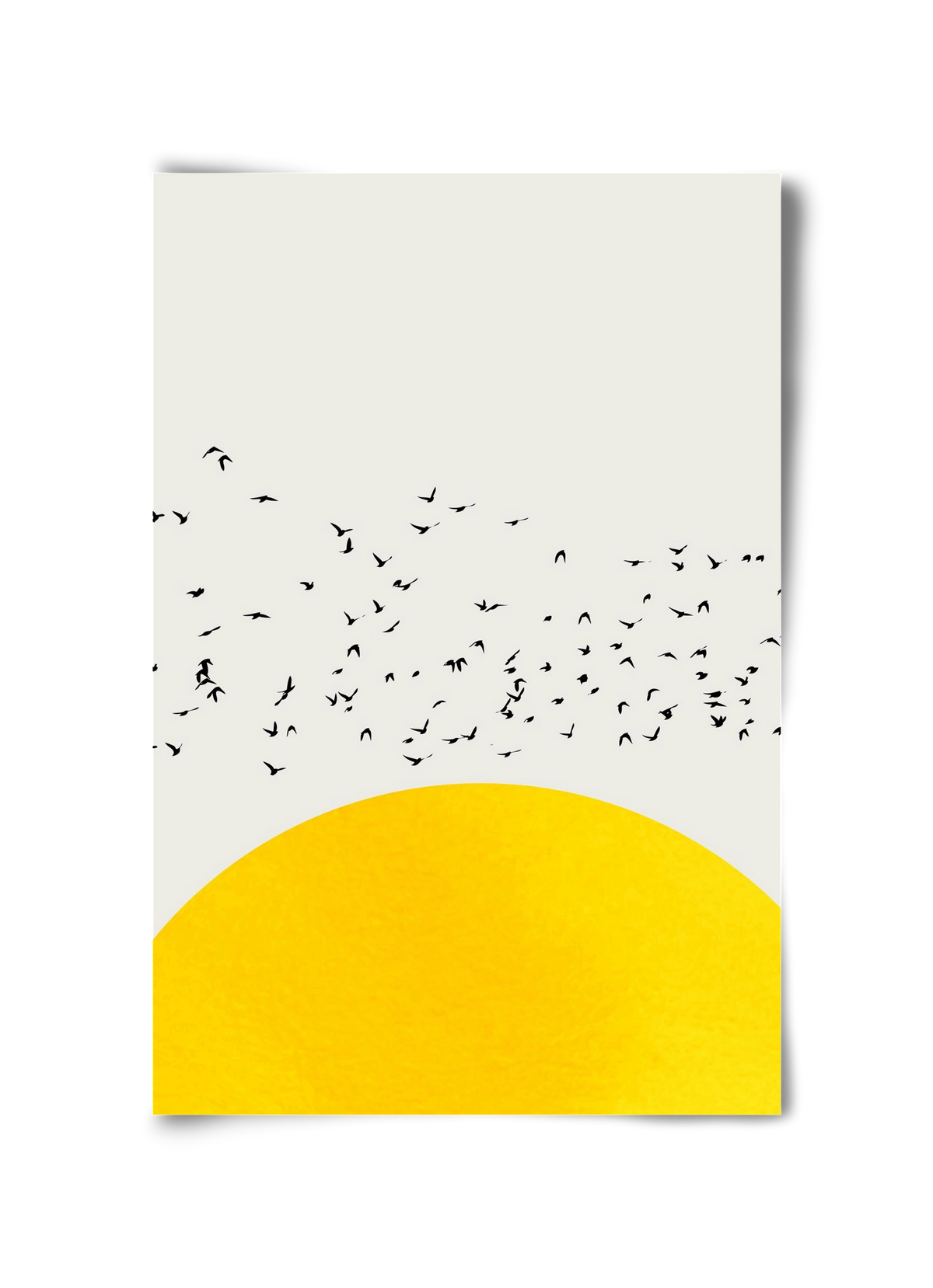 A thousands birds, 30x45 cm, Keret nélkül