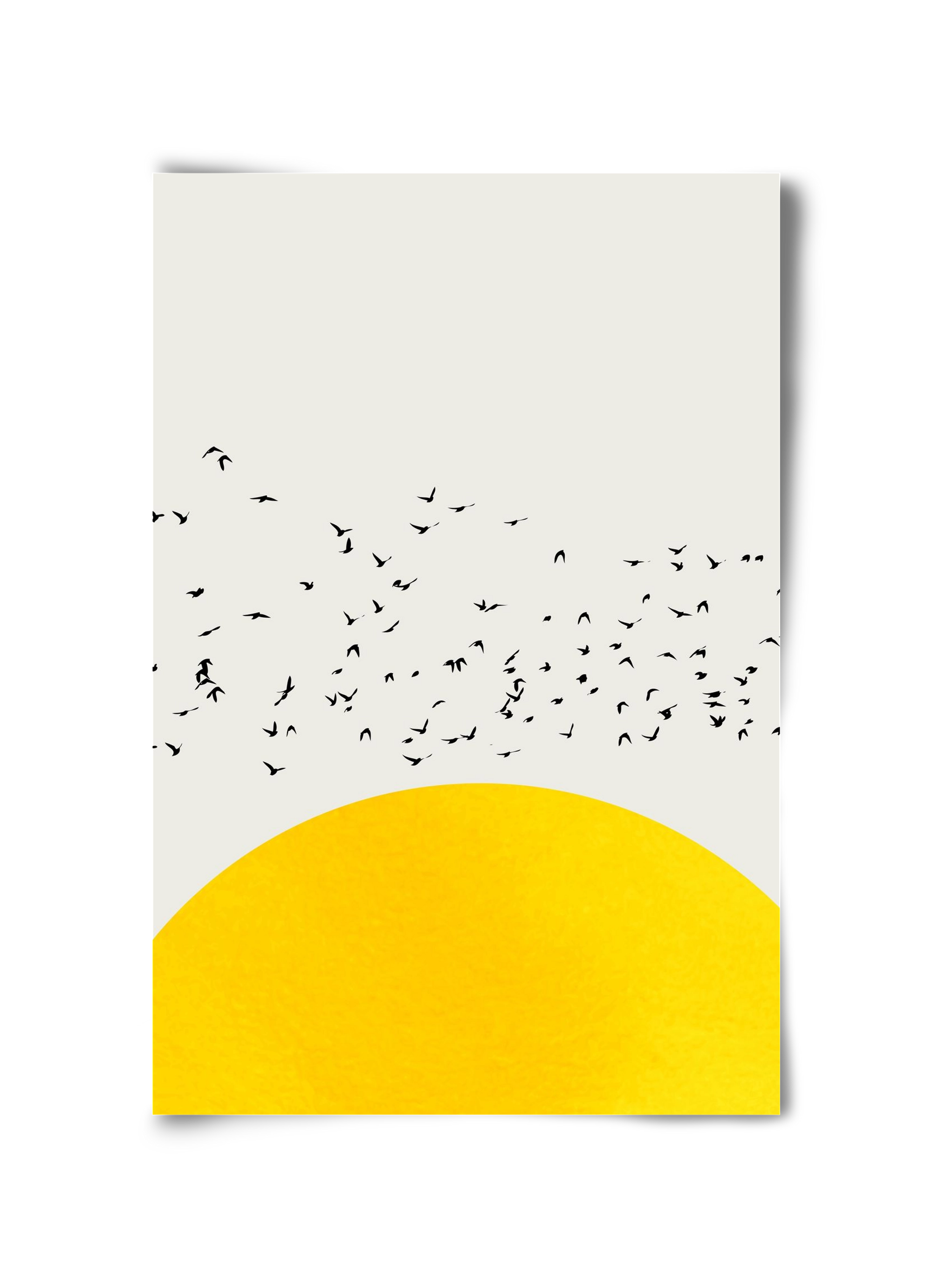 A thousands birds, 30x45 cm, Keret nélkül