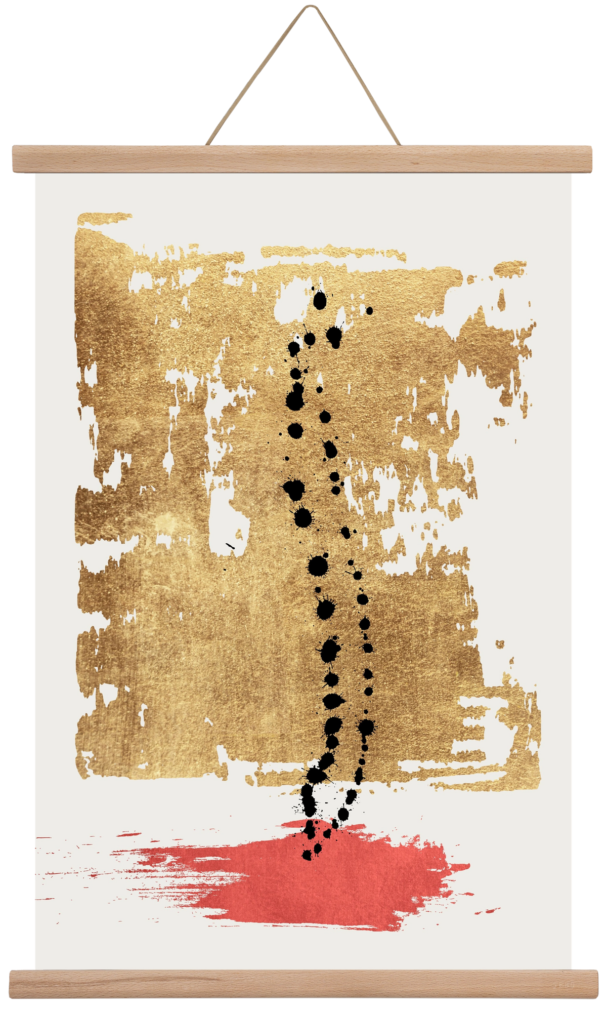 Drip drop, 40x60 cm (40x60 cm), Tölgy akasztó