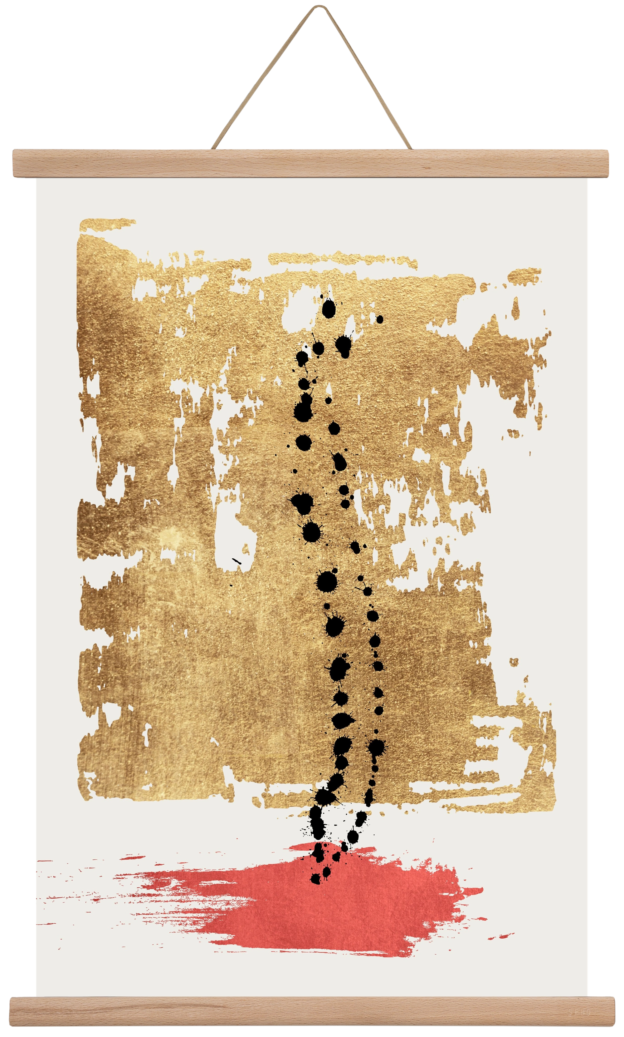 Drip drop, 40x60 cm (40x60 cm), Tölgy akasztó