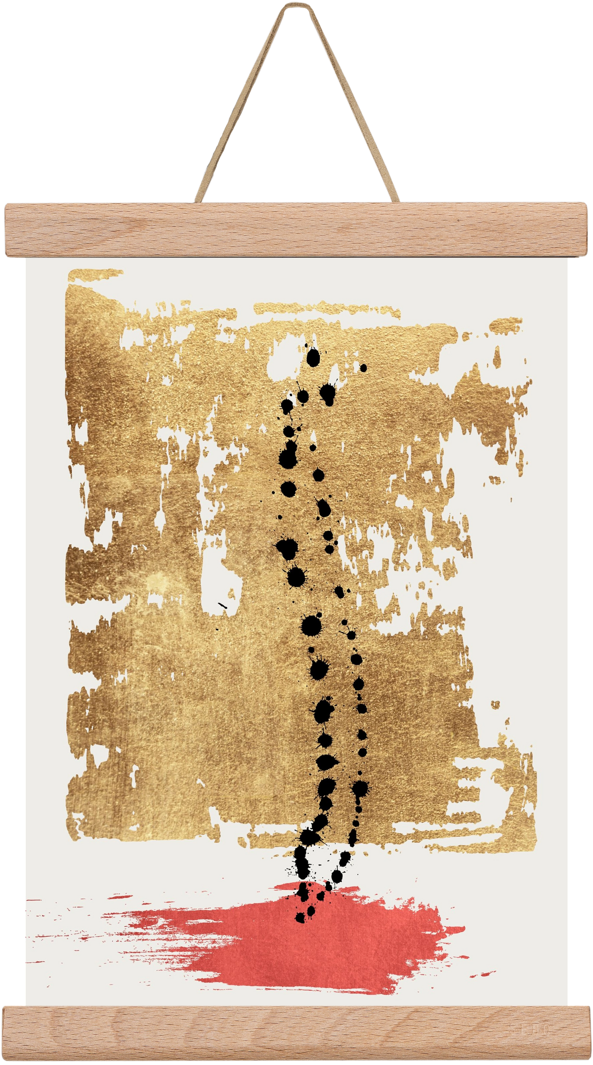 Drip drop, 20x30 cm (20x30 cm), Tölgy akasztó