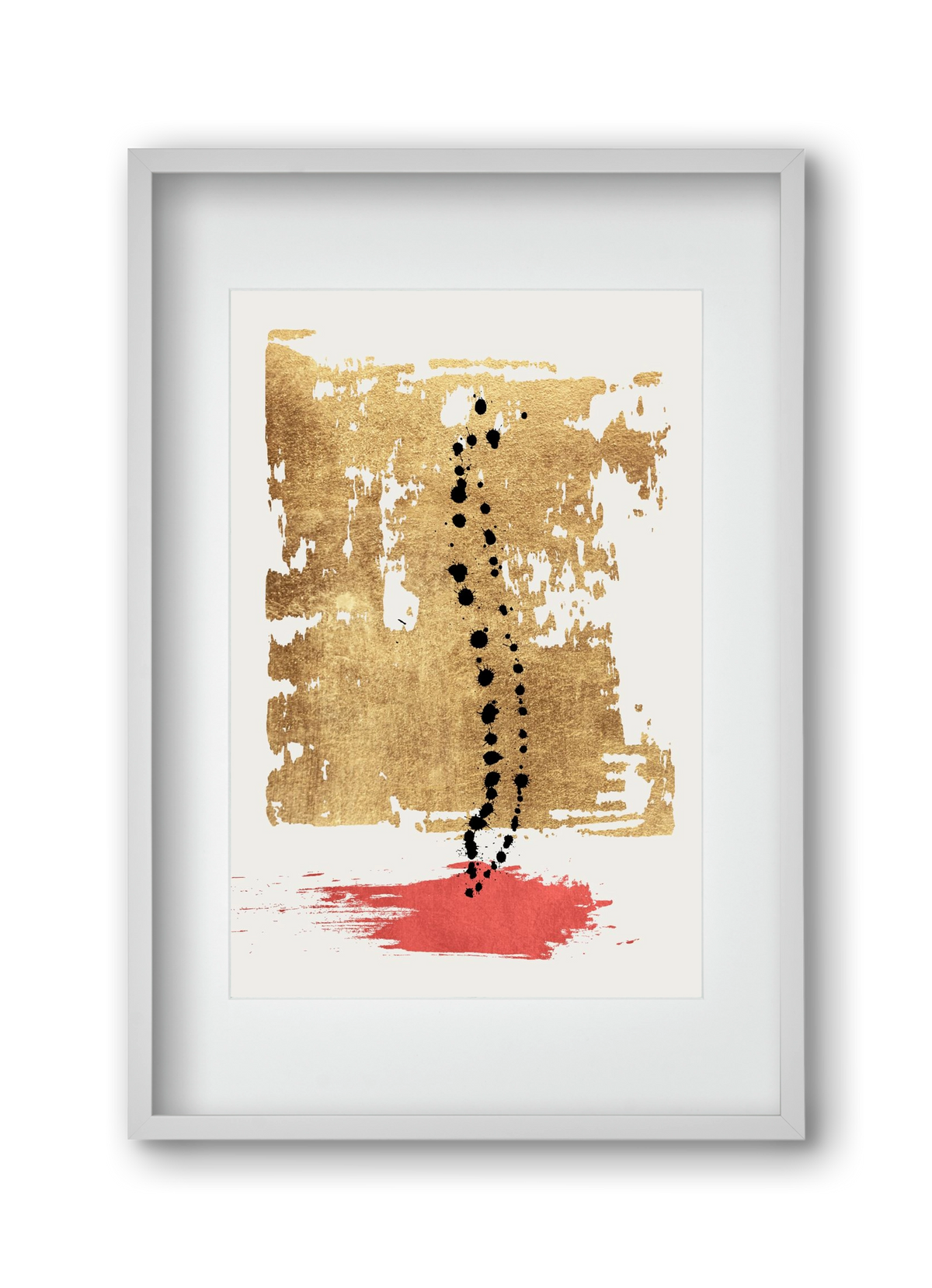 Drip drop, 30x45 cm (20x30 cm), Fehér keret, paszpartuval