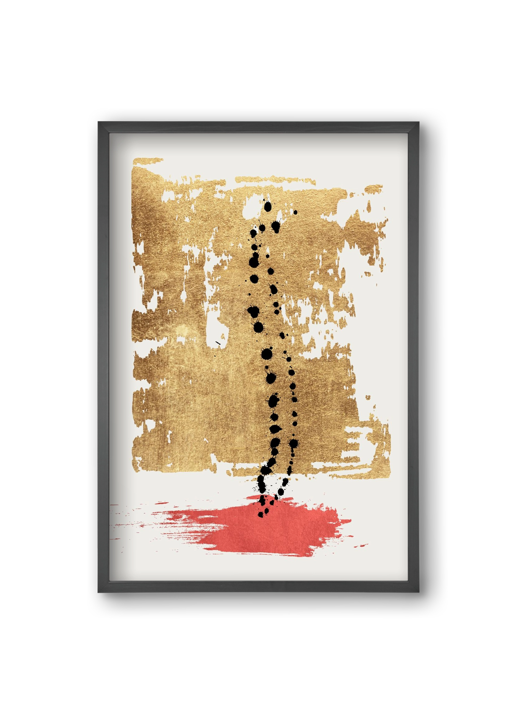 Drip drop, 20x30 cm (20x30 cm), Fekete keret