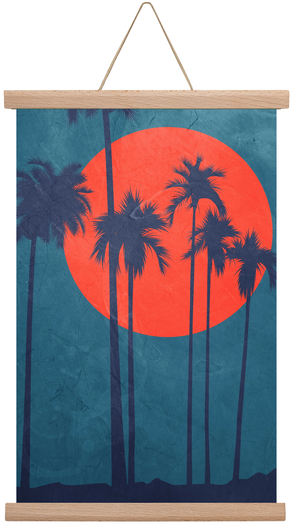 Cote d´Azur, 30x45 cm (30x45 cm), Tölgy akasztó