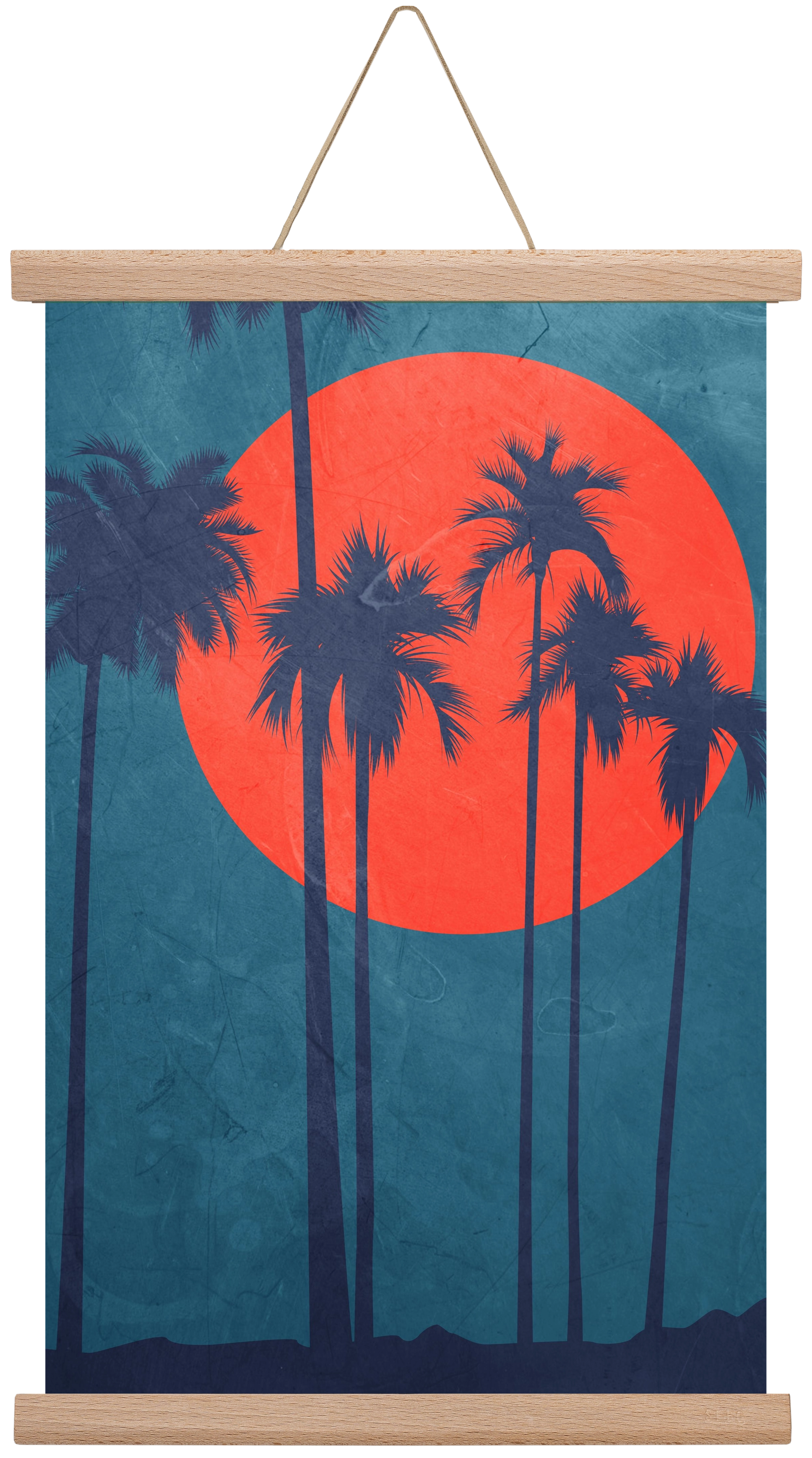 Cote d´Azur, 30x45 cm (30x45 cm), Tölgy akasztó