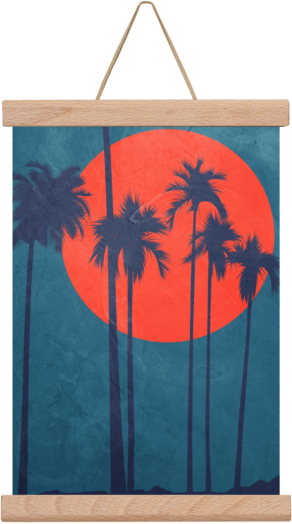 Cote d´Azur, 20x30 cm (20x30 cm), Tölgy akasztó