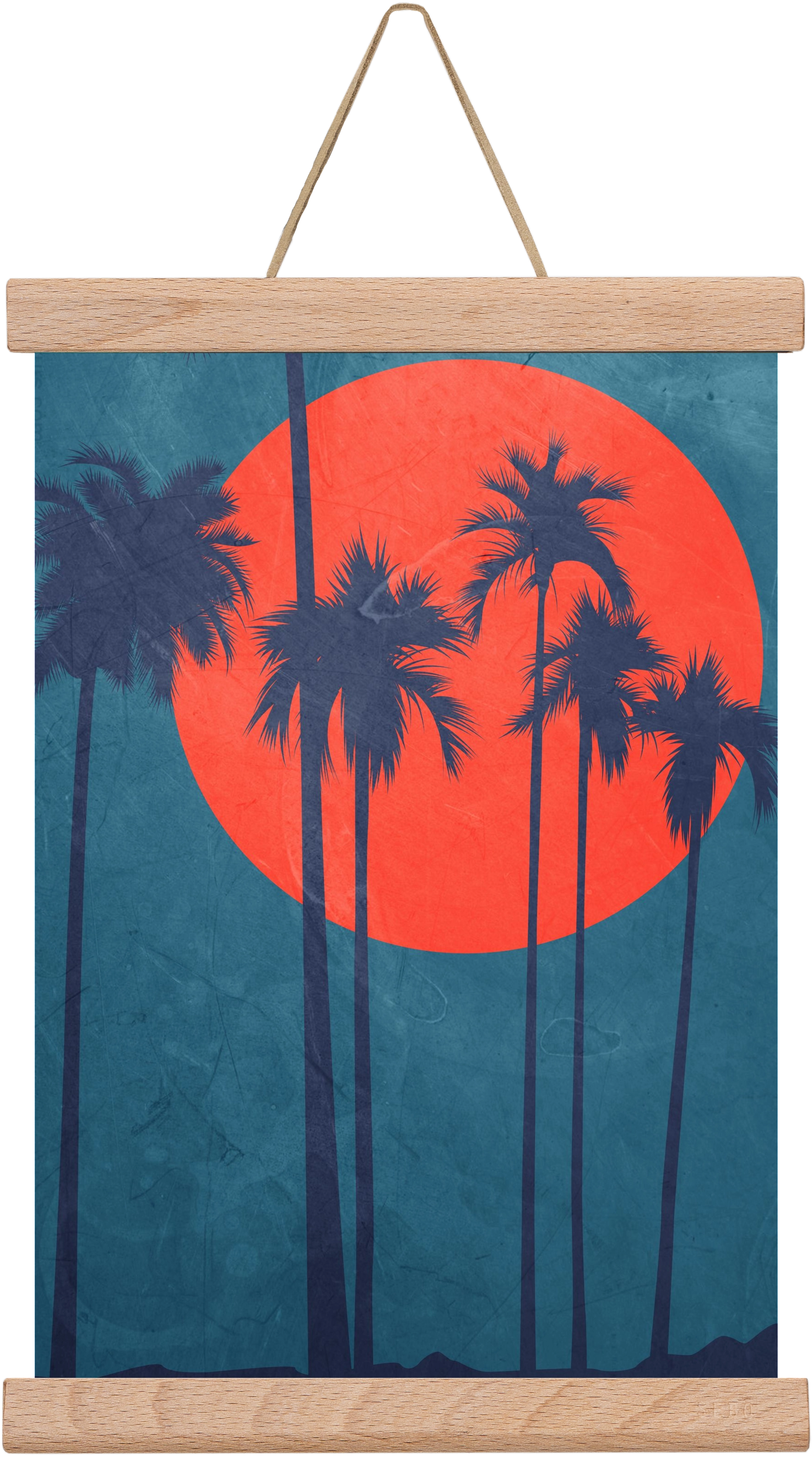 Cote d´Azur, 20x30 cm (20x30 cm), Tölgy akasztó