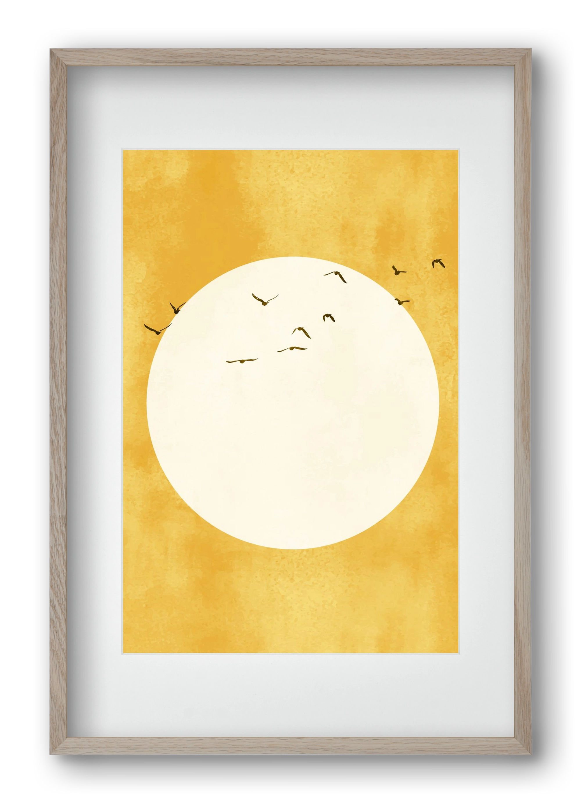 Eternal Sunshine, 40x60 cm (30x45 cm), Tölgy keret, paszpartuval