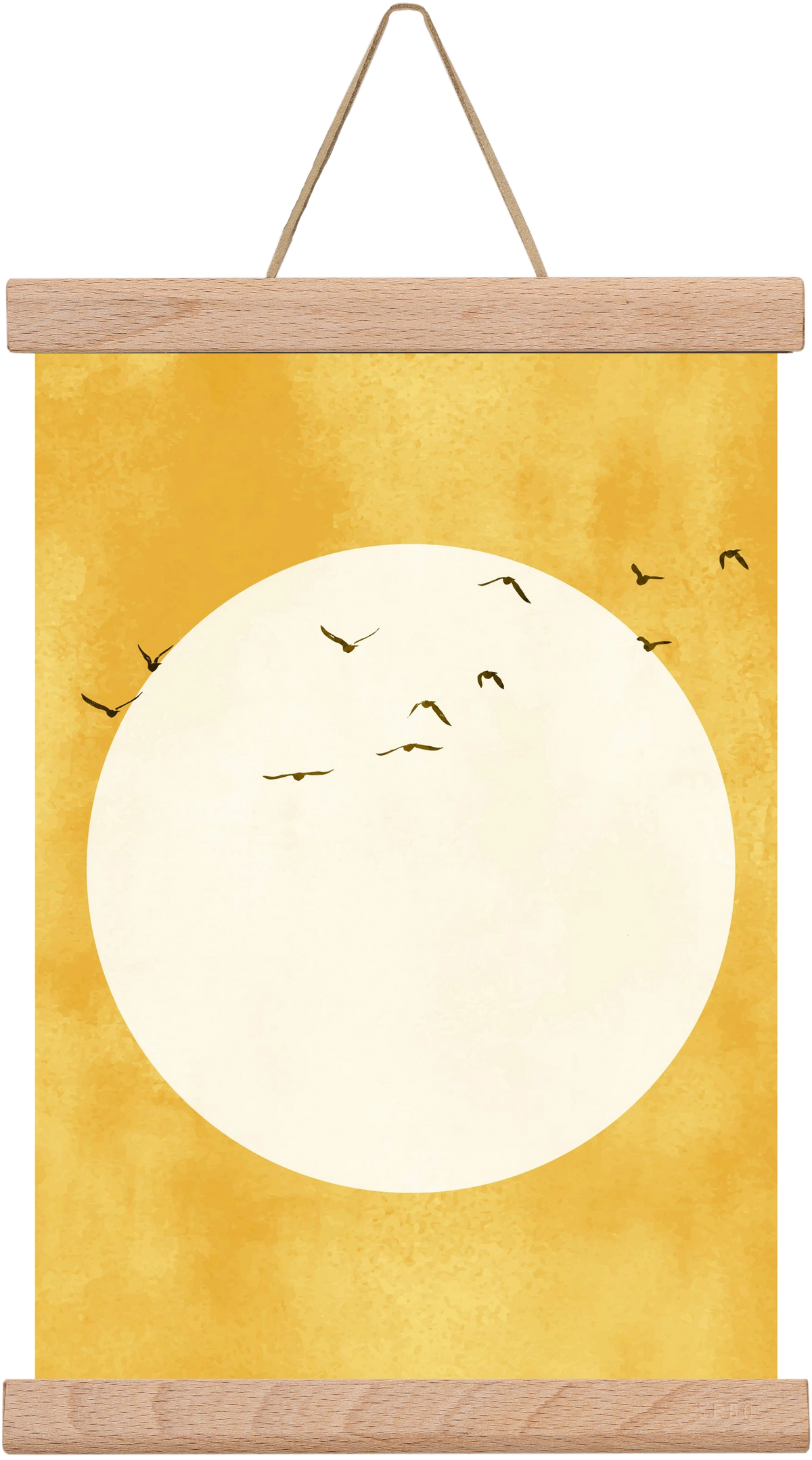 Eternal Sunshine, 20x30 cm (20x30 cm), Tölgy akasztó