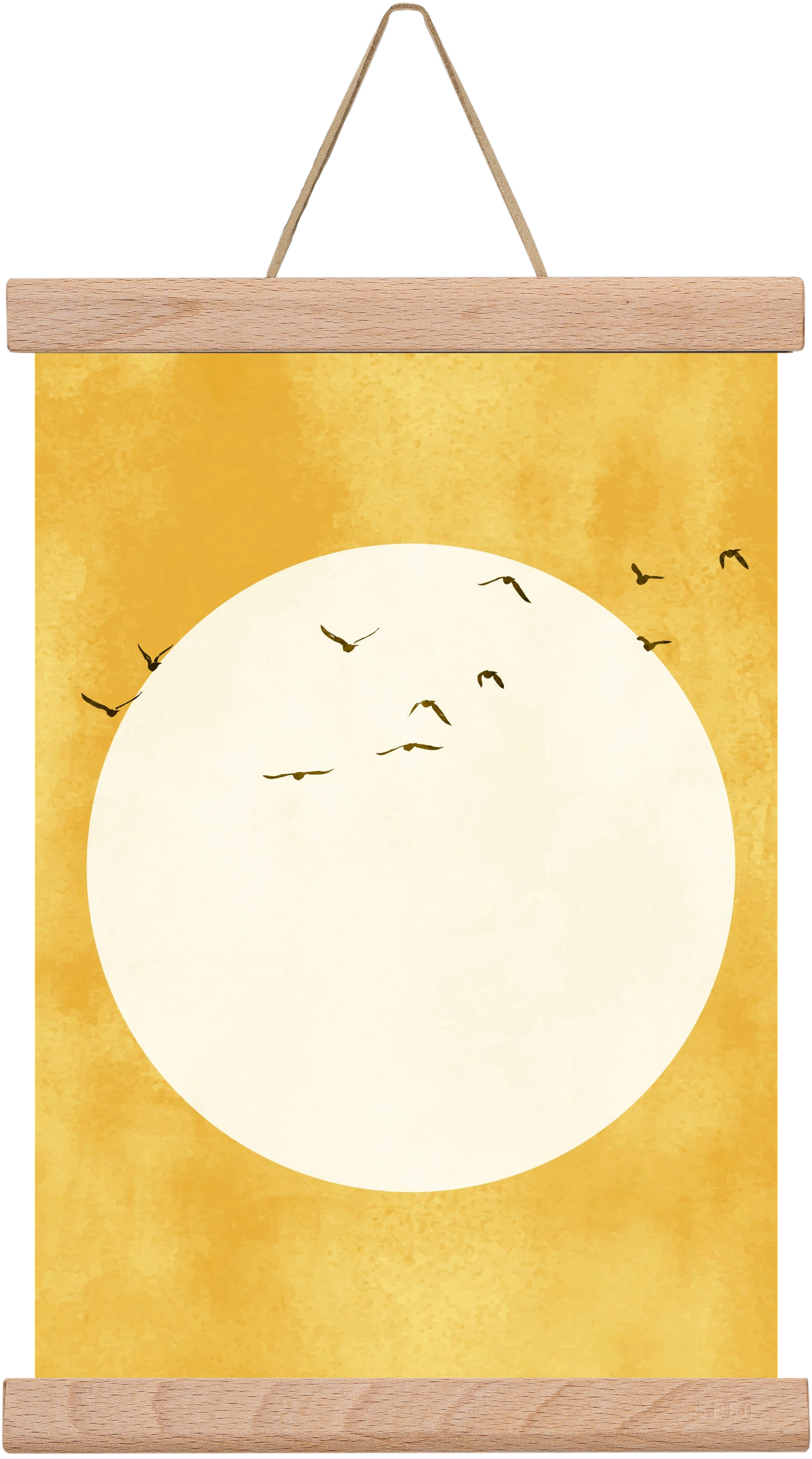 Eternal Sunshine, 20x30 cm (20x30 cm), Tölgy akasztó