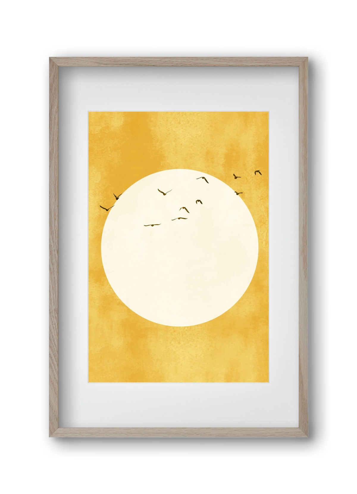 Eternal Sunshine, 30x45 cm (20x30 cm), Tölgy keret, paszpartuval