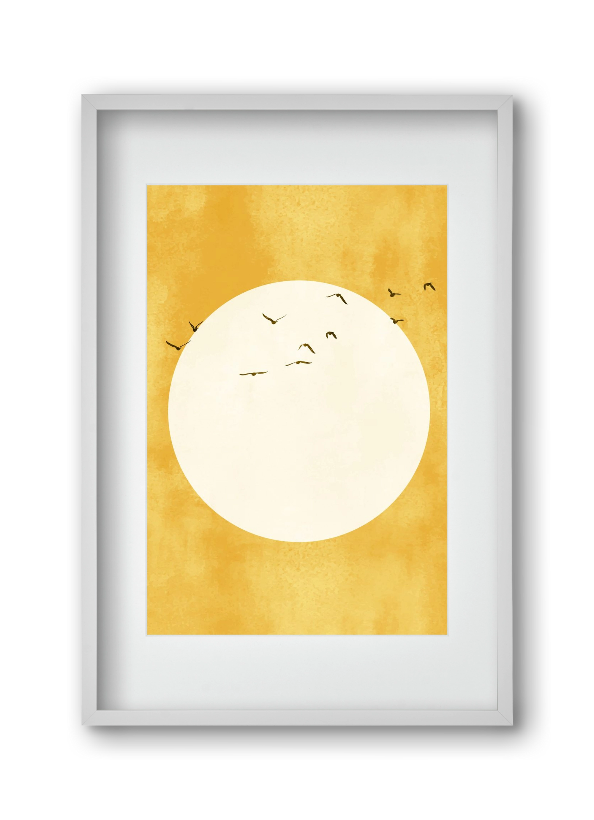 Eternal Sunshine, 30x45 cm (20x30 cm), Fehér keret, paszpartuval