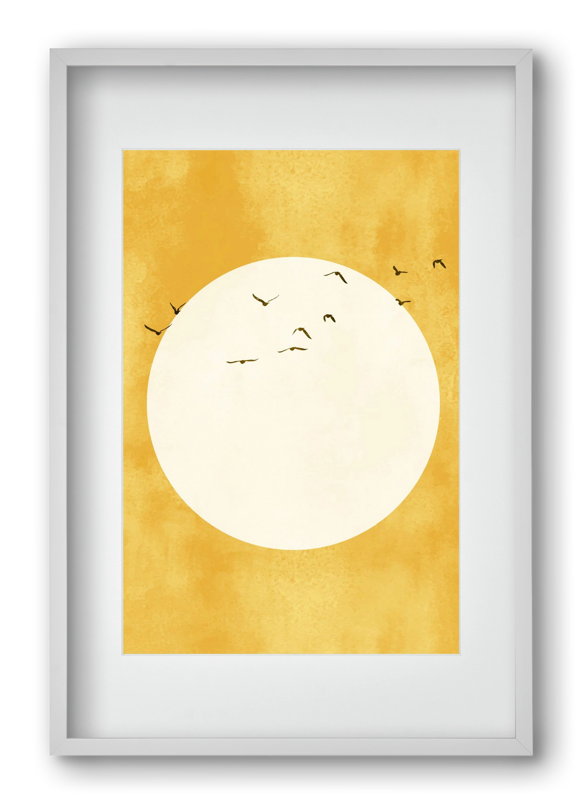 Eternal Sunshine, 40x60 cm (30x45 cm), Fehér keret, paszpartuval