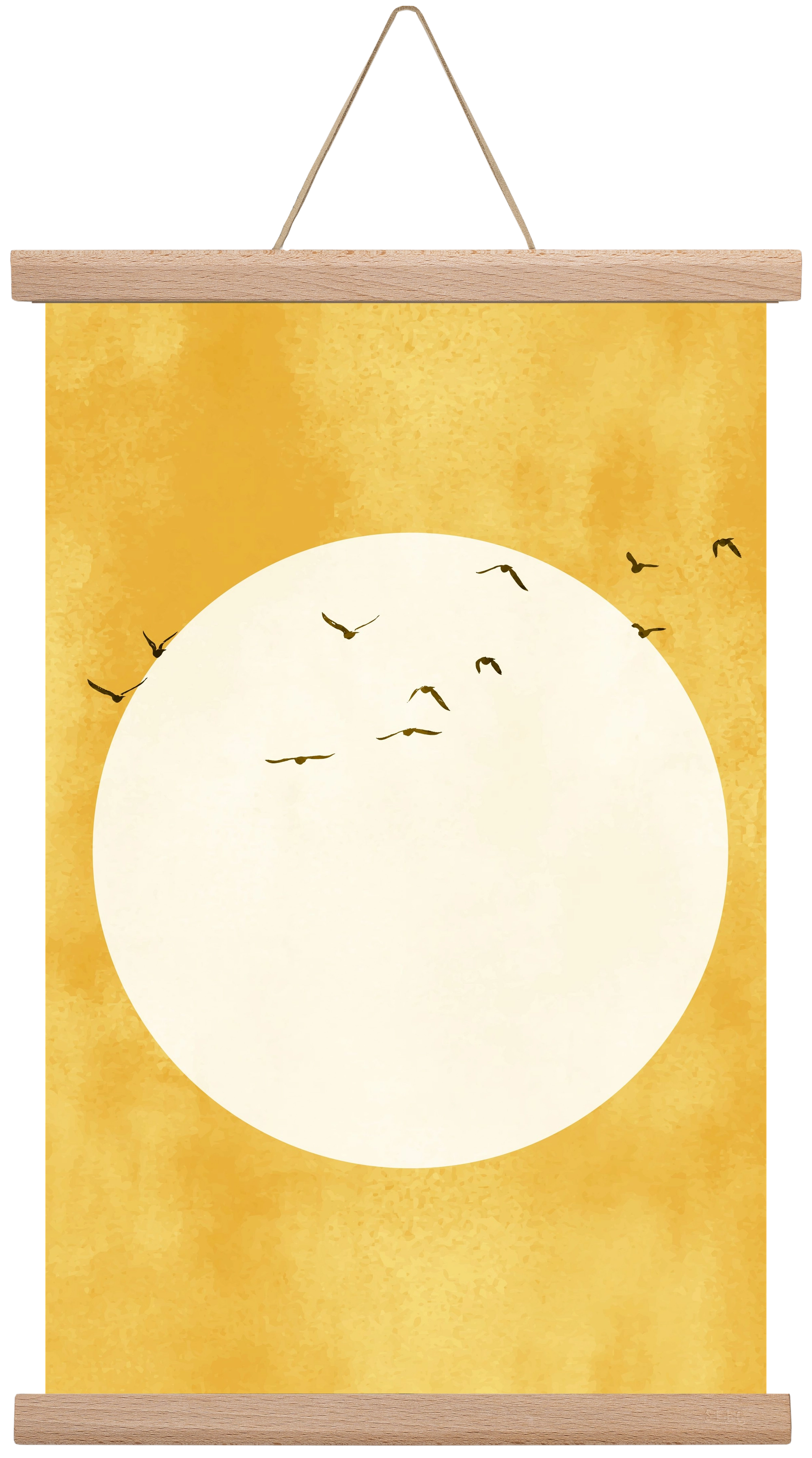 Eternal Sunshine, 30x45 cm (30x45 cm), Tölgy akasztó