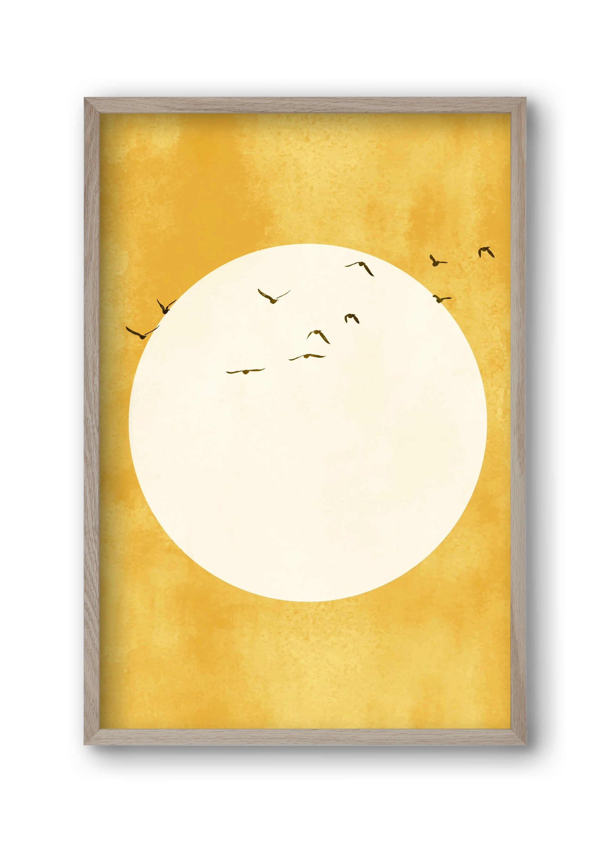 Eternal Sunshine, 30x45 cm (30x45 cm), Tölgy keret