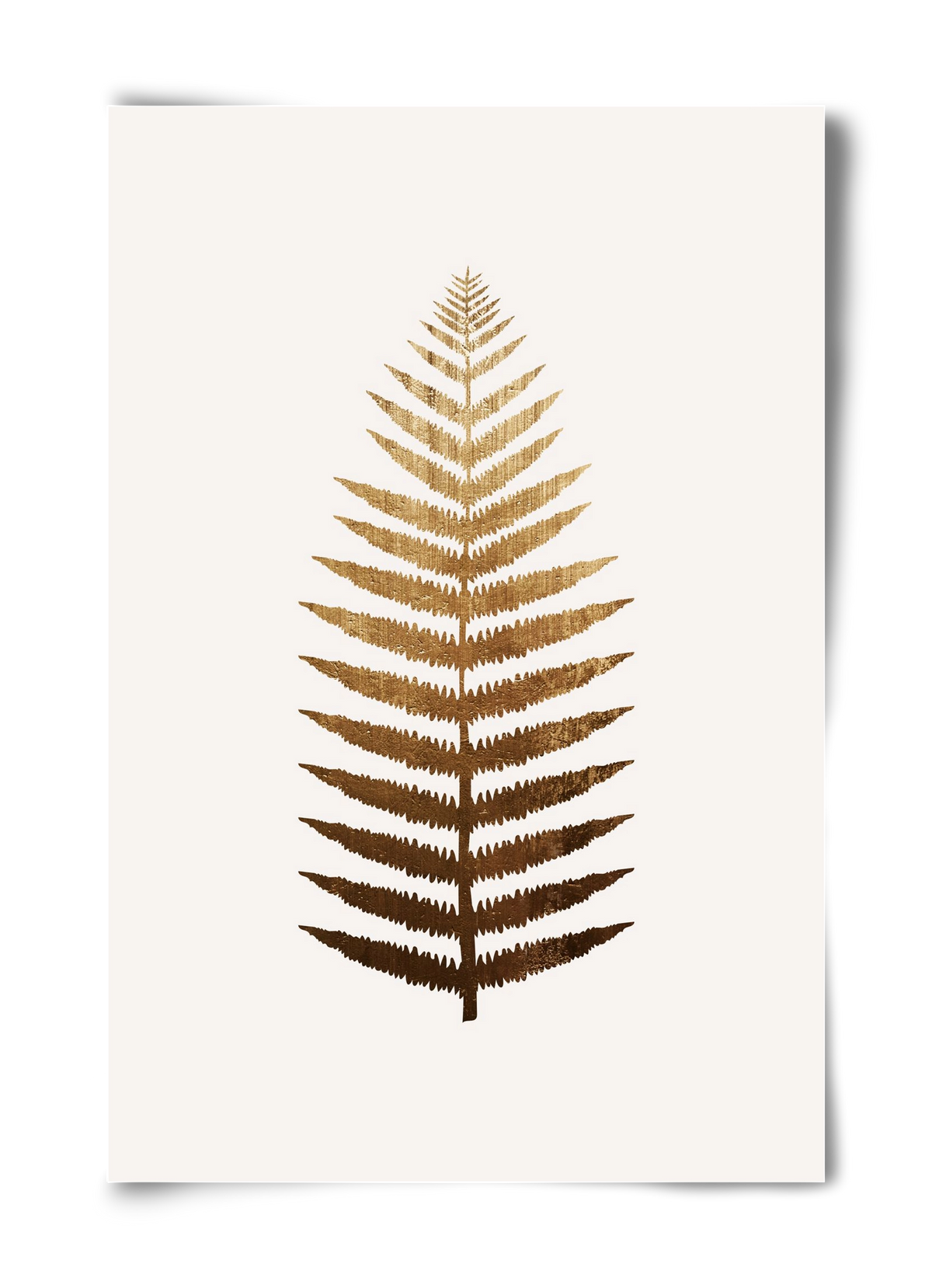 Golden leaf, 40x60 cm, Keret nélkül