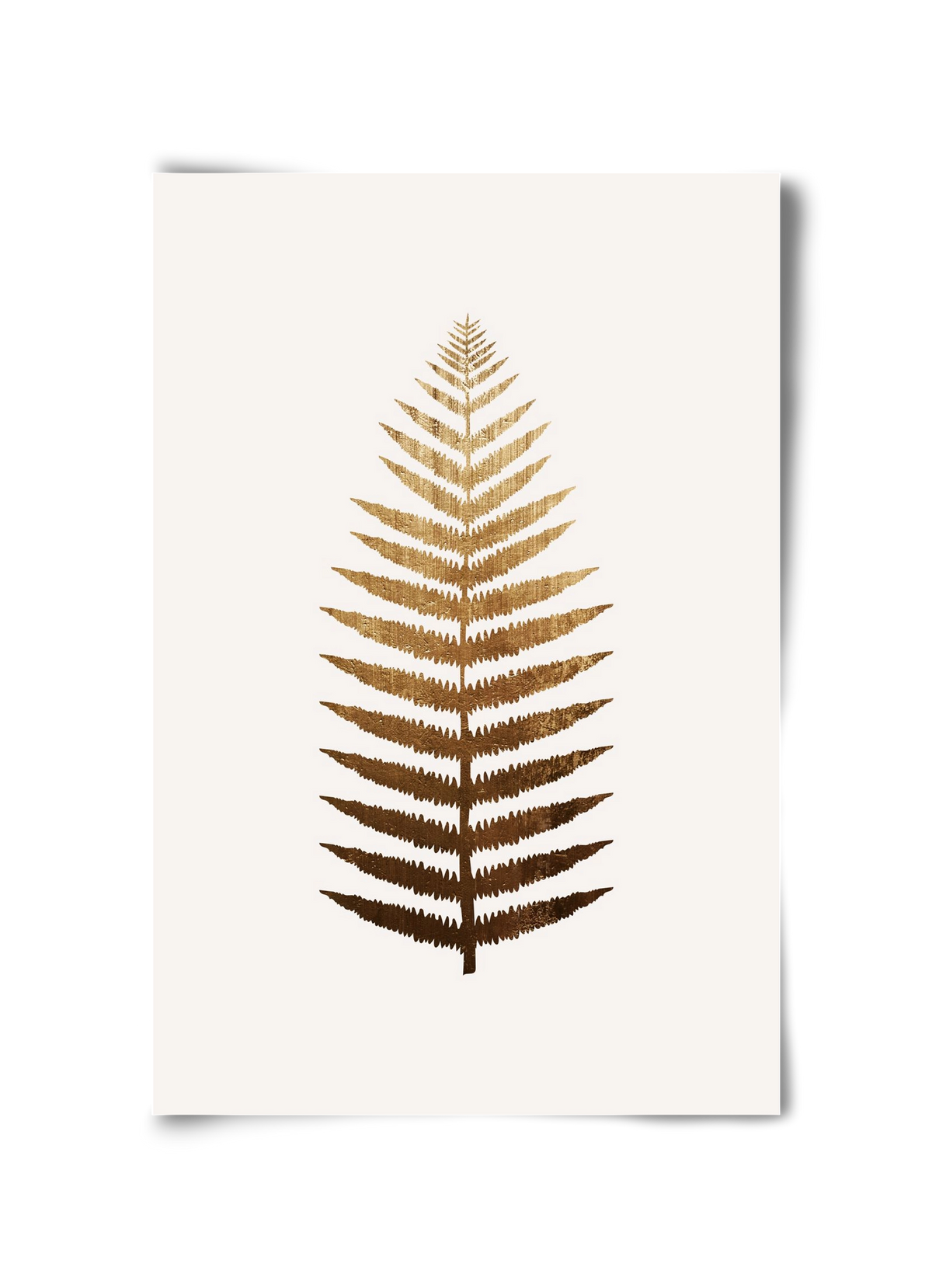 Golden leaf, 30x45 cm, Keret nélkül