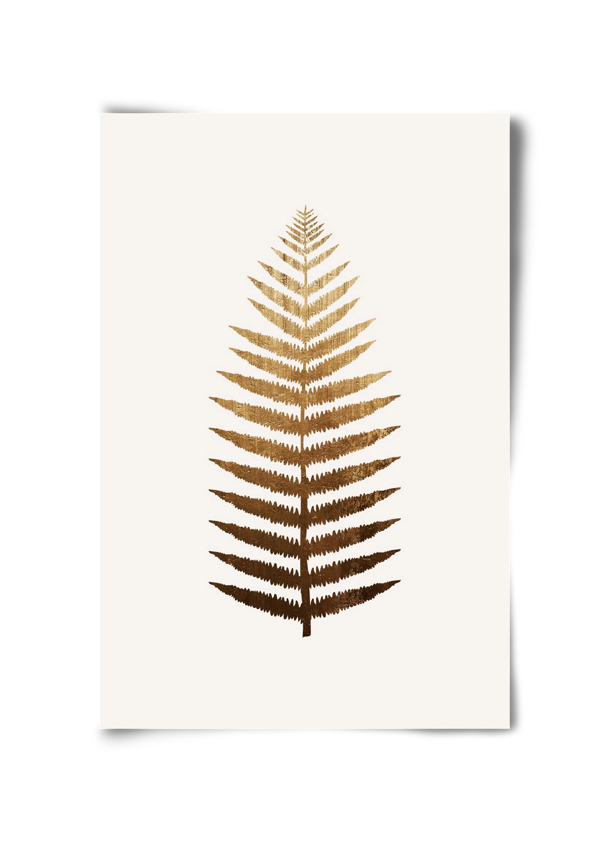 Golden leaf, 30x45 cm, Keret nélkül