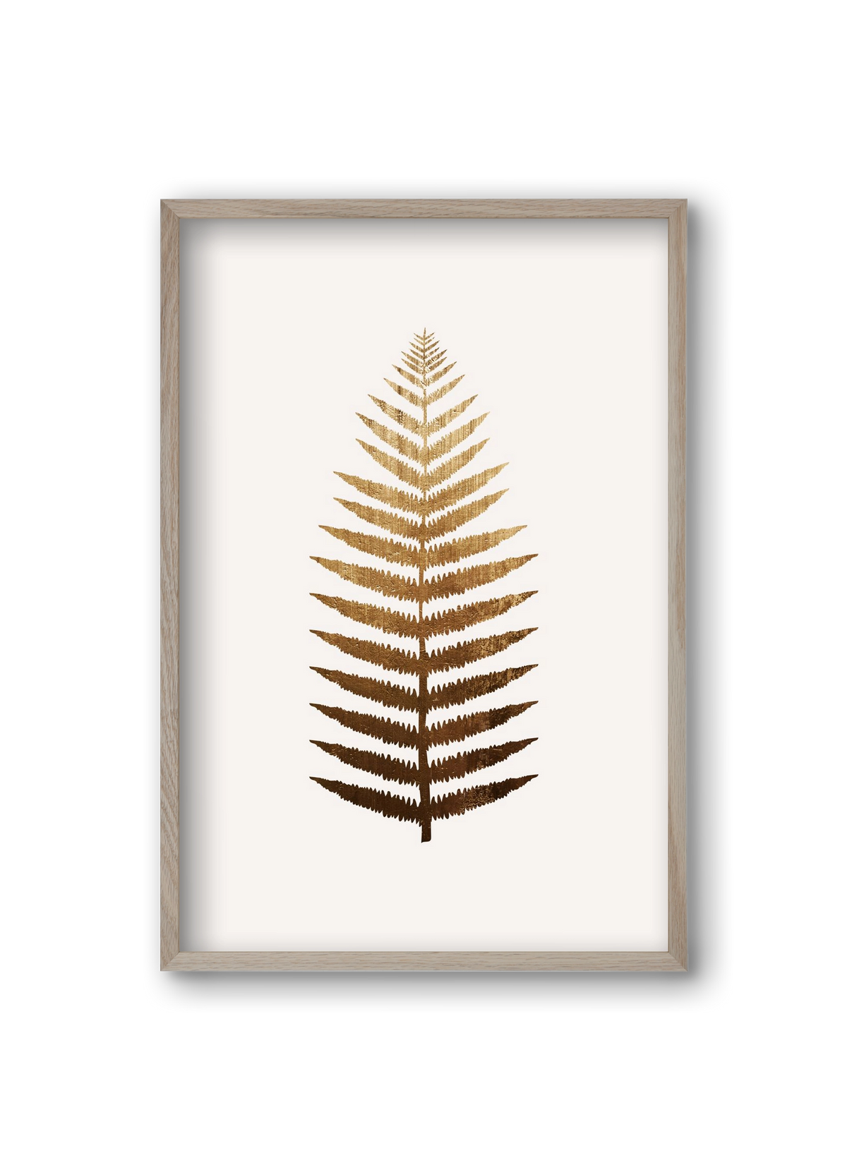 Golden leaf, 20x30 cm (20x30 cm), Tölgy keret