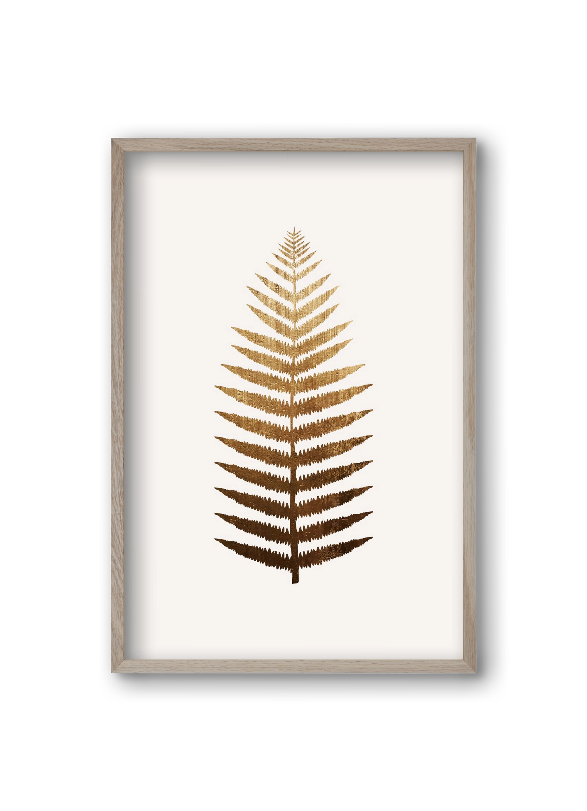 Golden leaf, 20x30 cm (20x30 cm), Tölgy keret