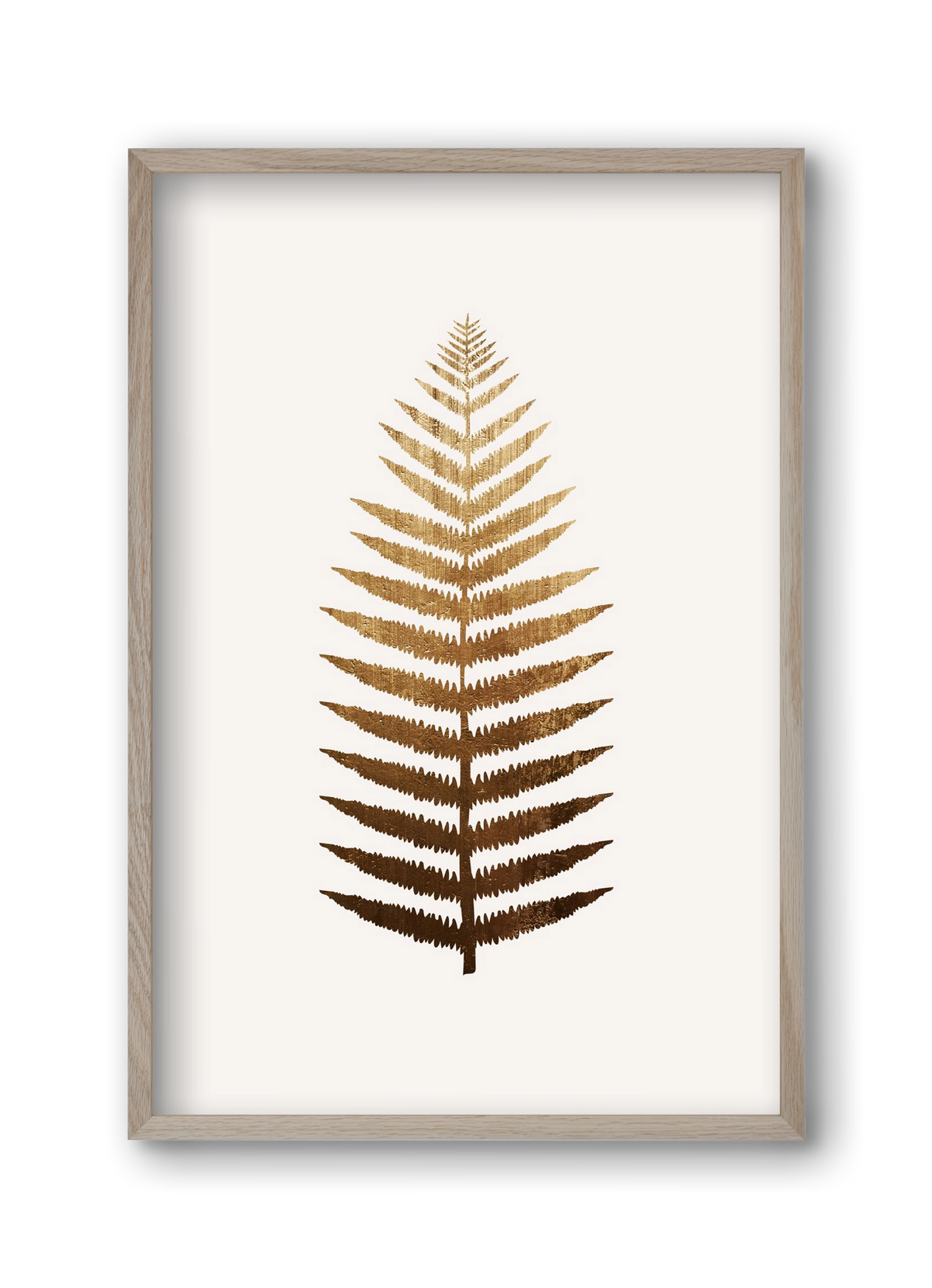 Golden leaf, 30x45 cm (30x45 cm), Tölgy keret