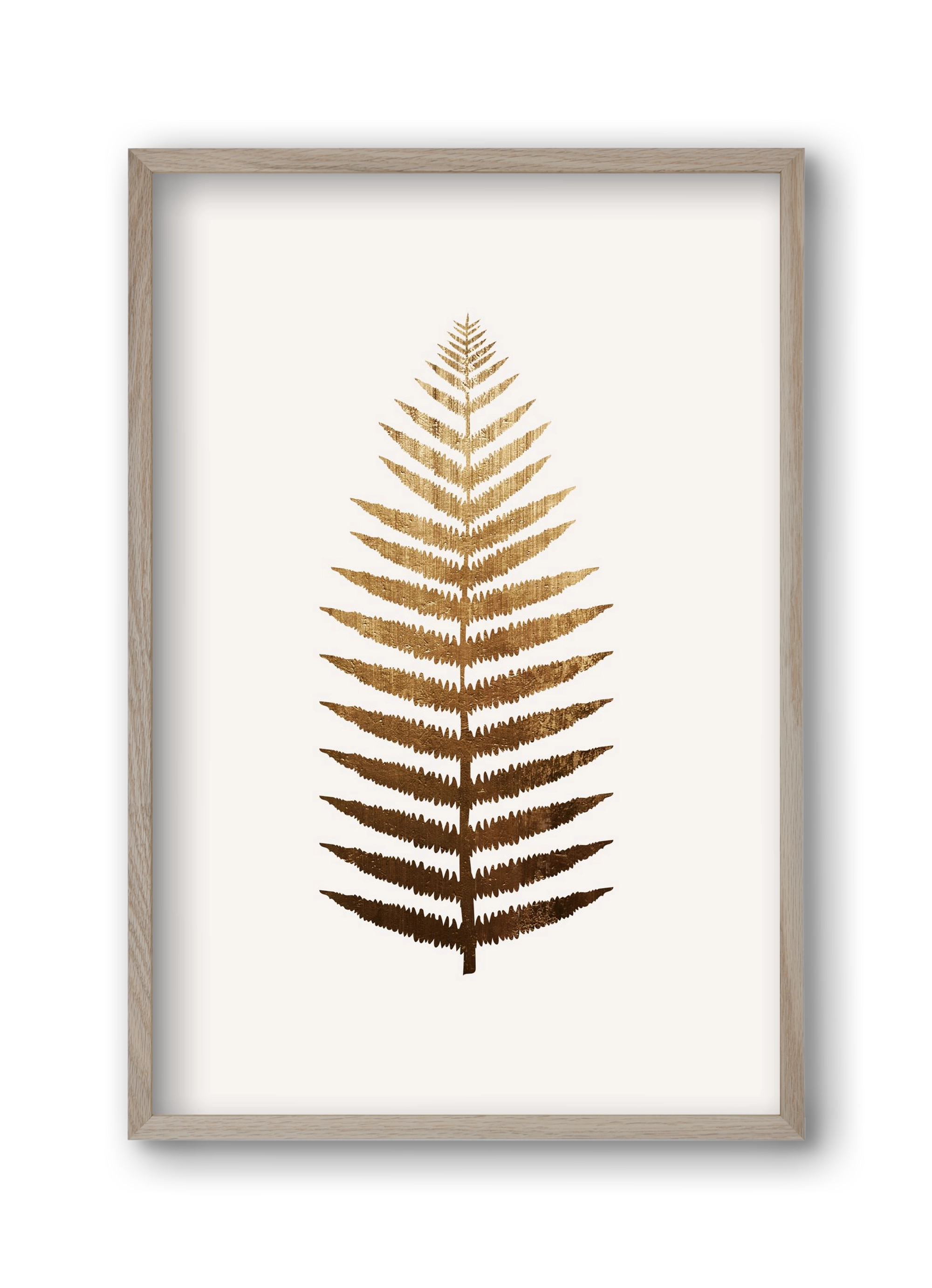 Golden leaf, 30x45 cm (30x45 cm), Tölgy keret