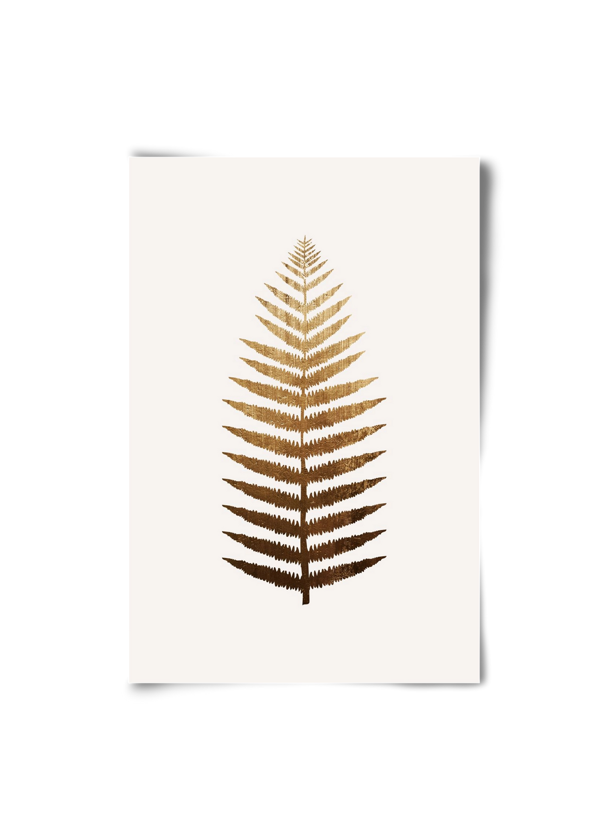 Golden leaf, 20x30 cm, Keret nélkül
