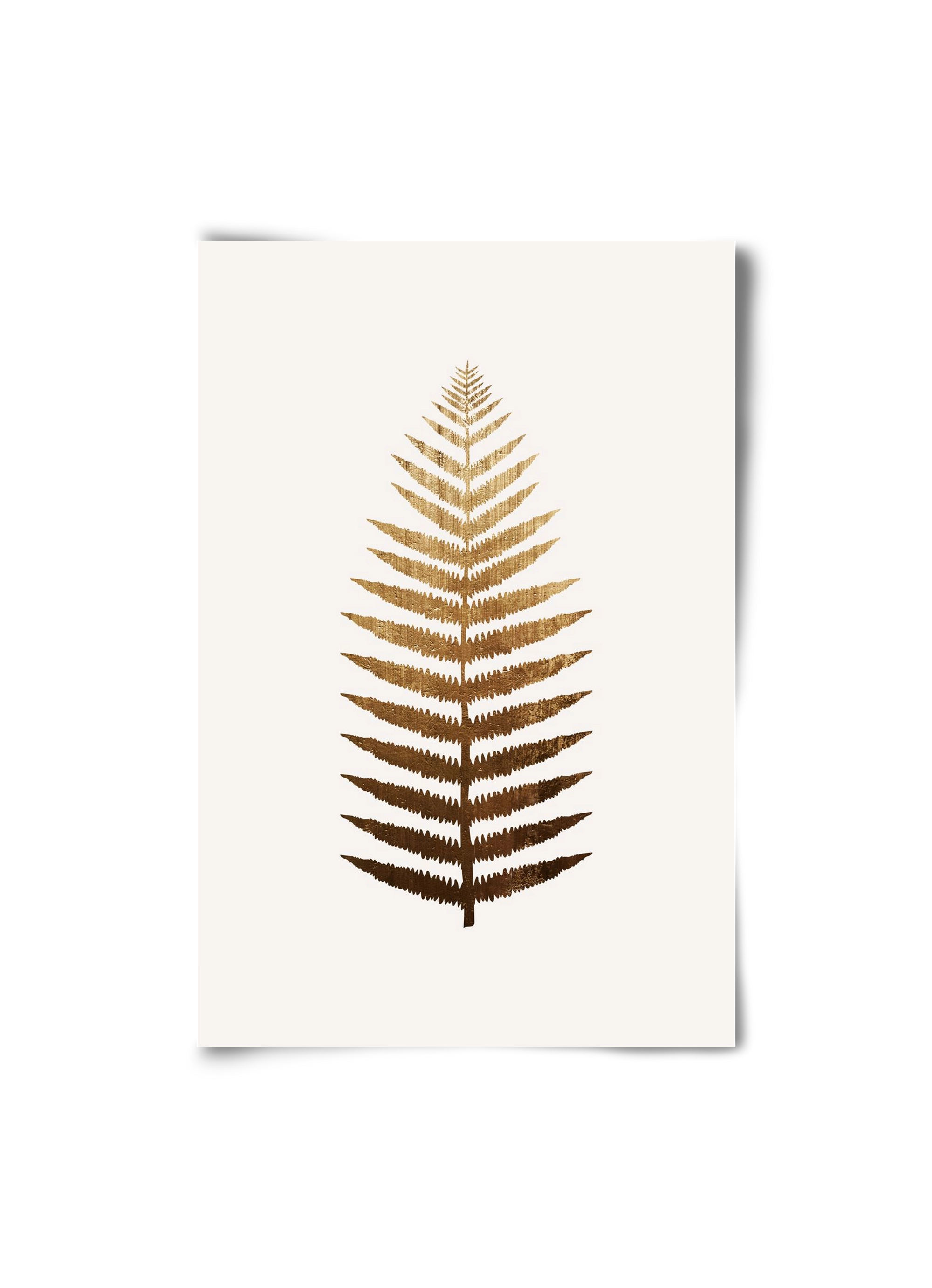 Golden leaf, 20x30 cm, Keret nélkül