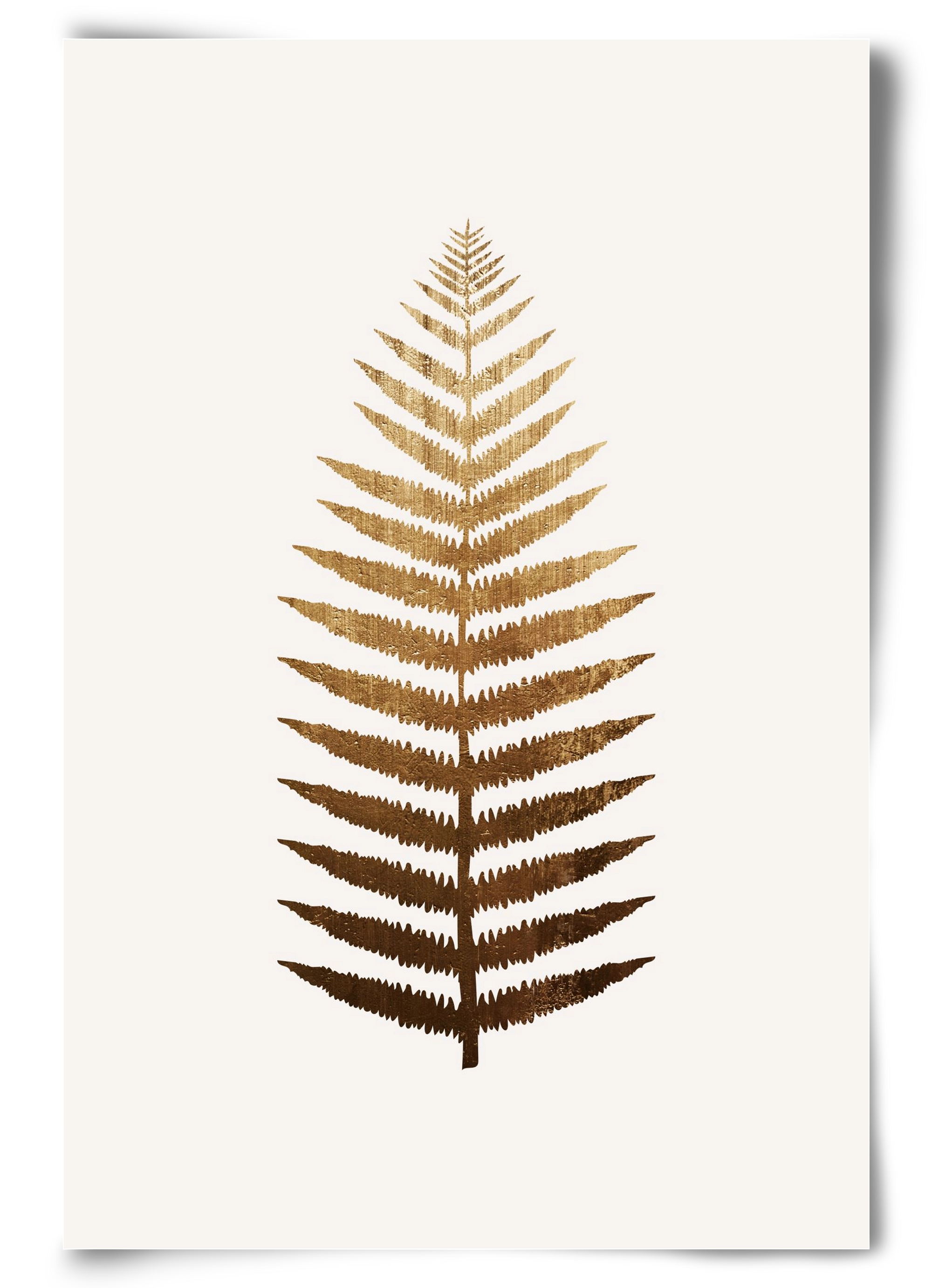 Golden leaf, 60x90 cm, Keret nélkül