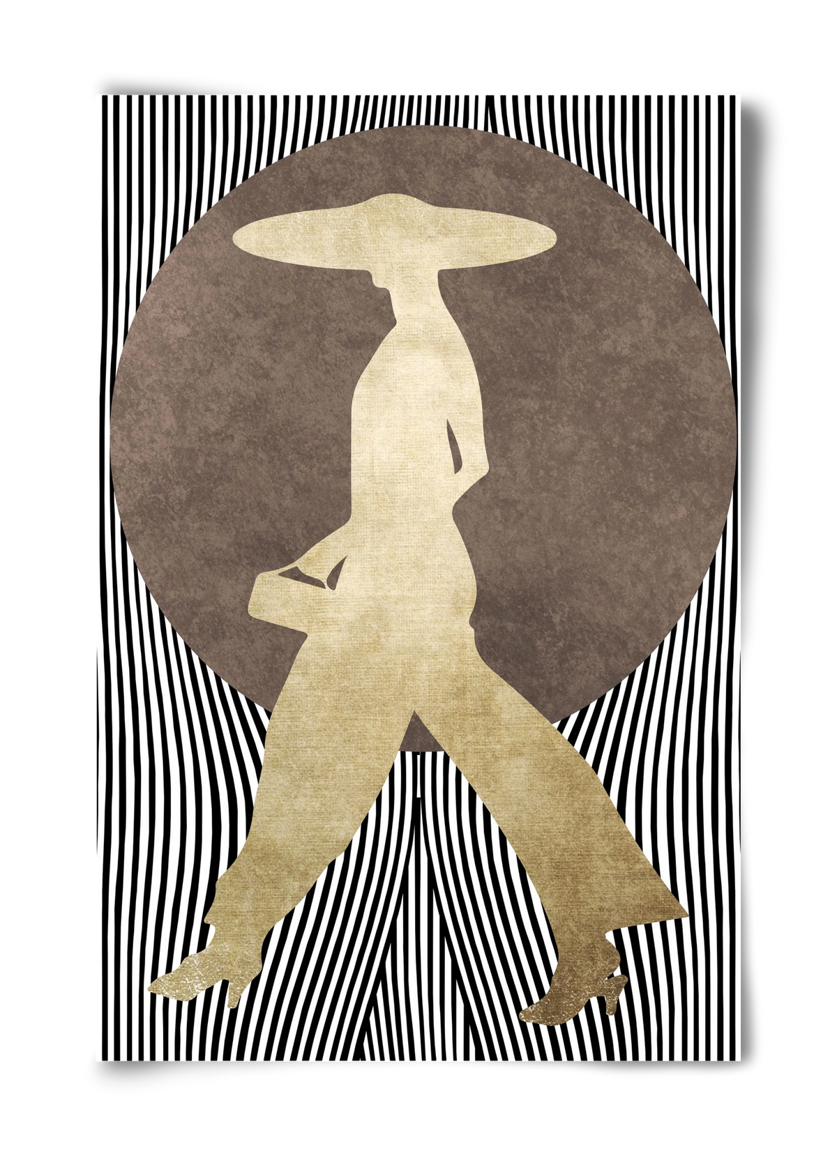 La Madame Noir, 40x60 cm, Keret nélkül