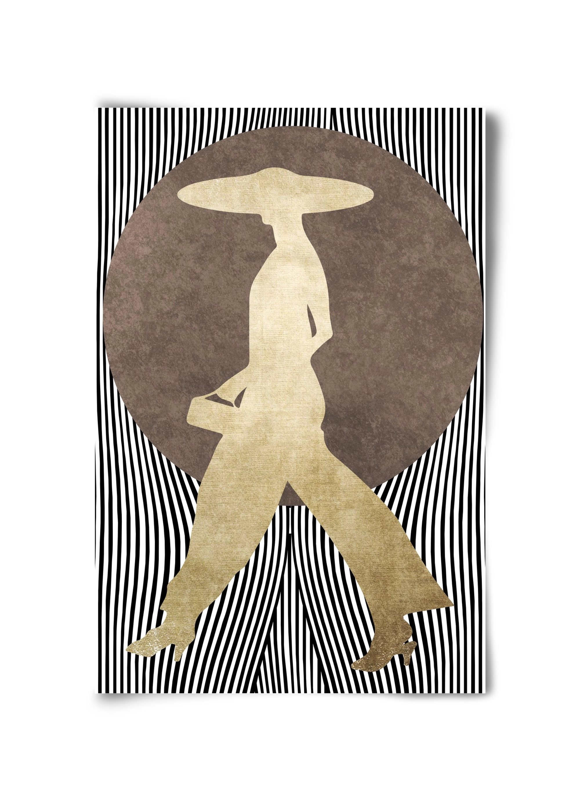 La Madame Noir, 30x45 cm, Keret nélkül