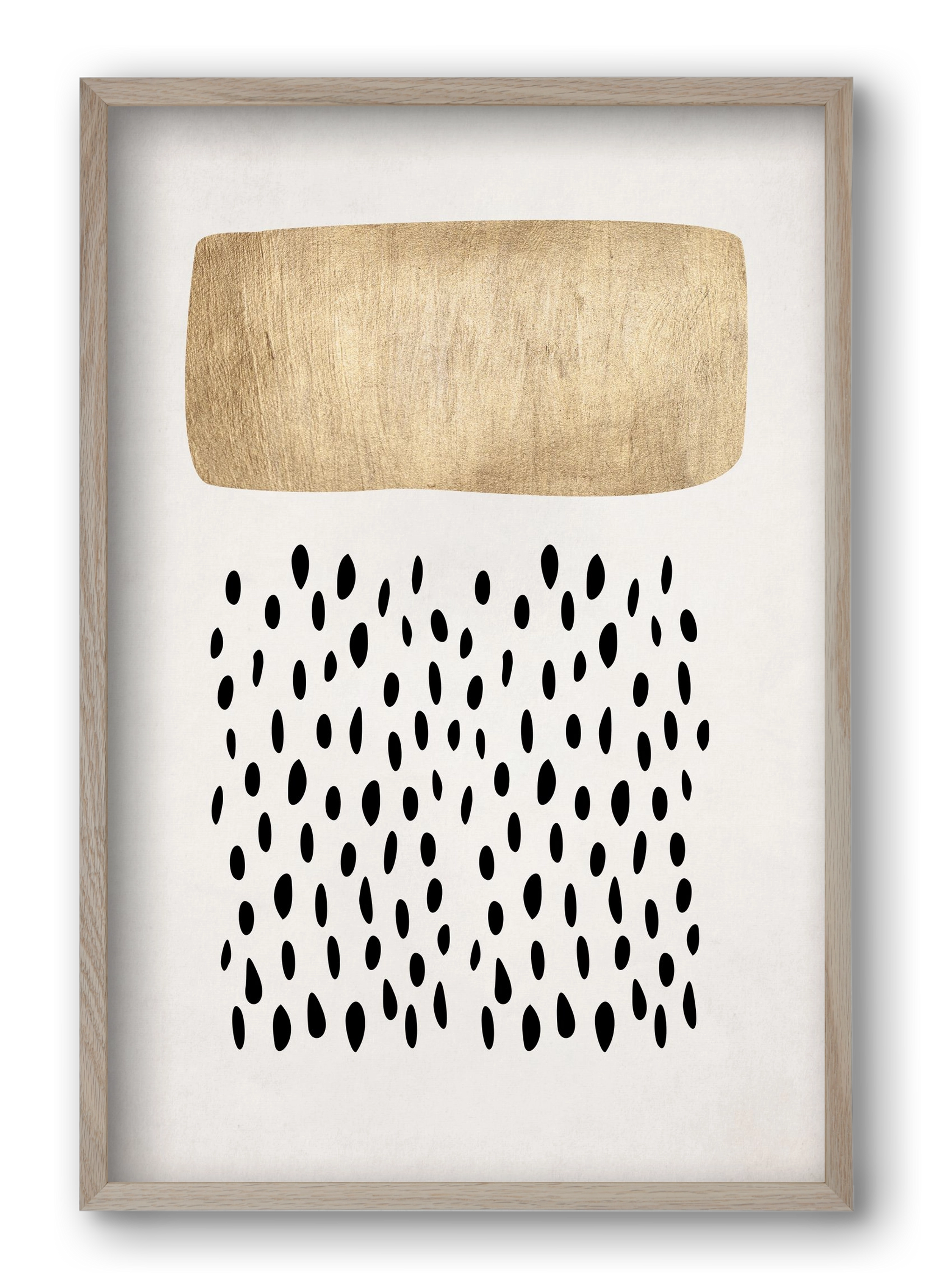 Opus no. 5, 40x60 cm (40x60 cm), Tölgy keret