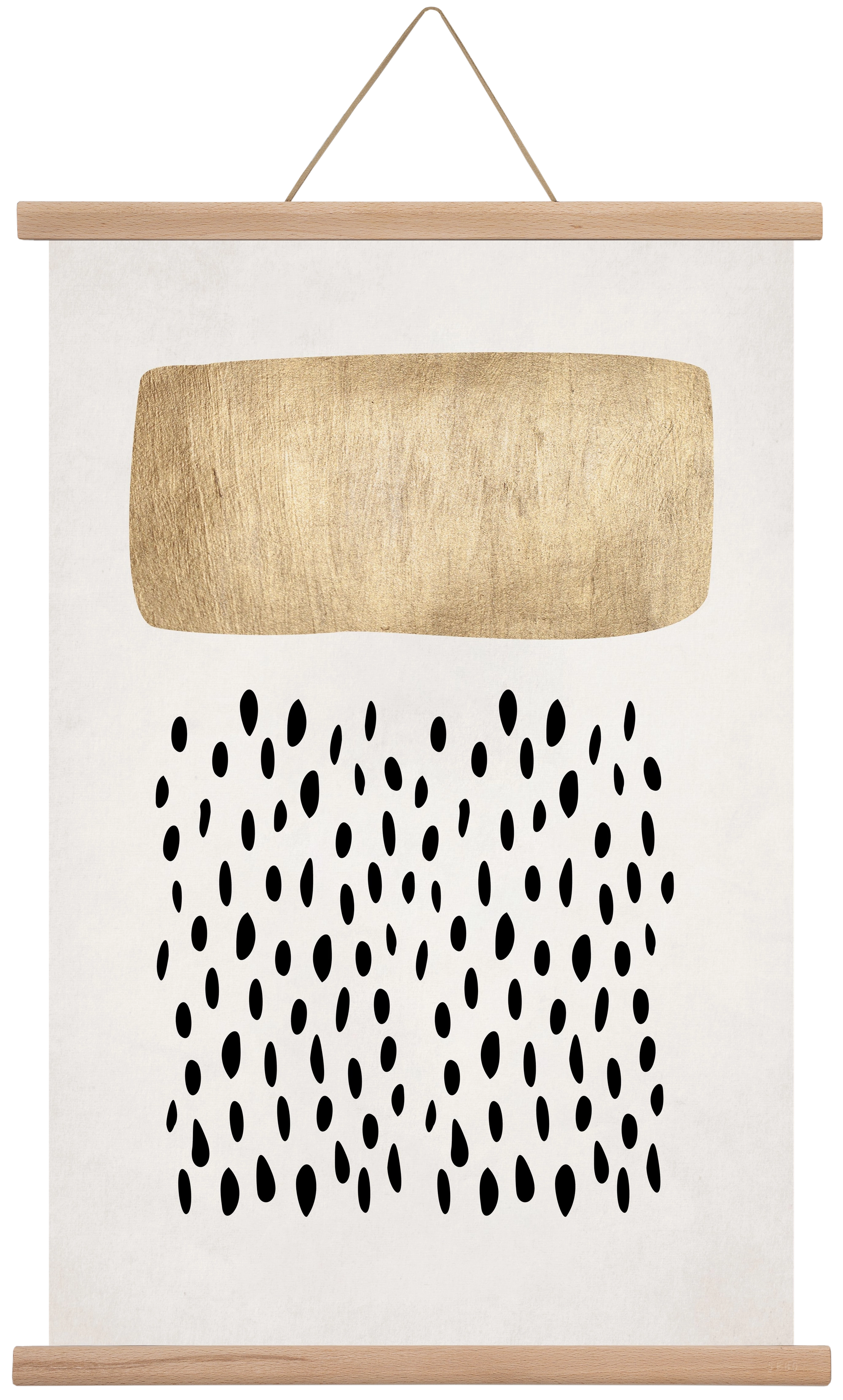 Opus no. 5, 40x60 cm (40x60 cm), Tölgy akasztó