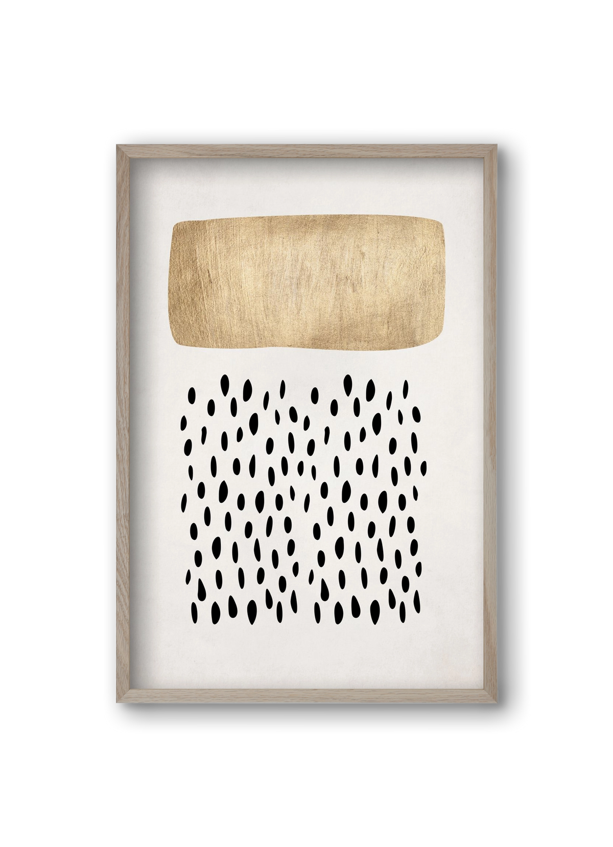 Opus no. 5, 20x30 cm (20x30 cm), Tölgy keret