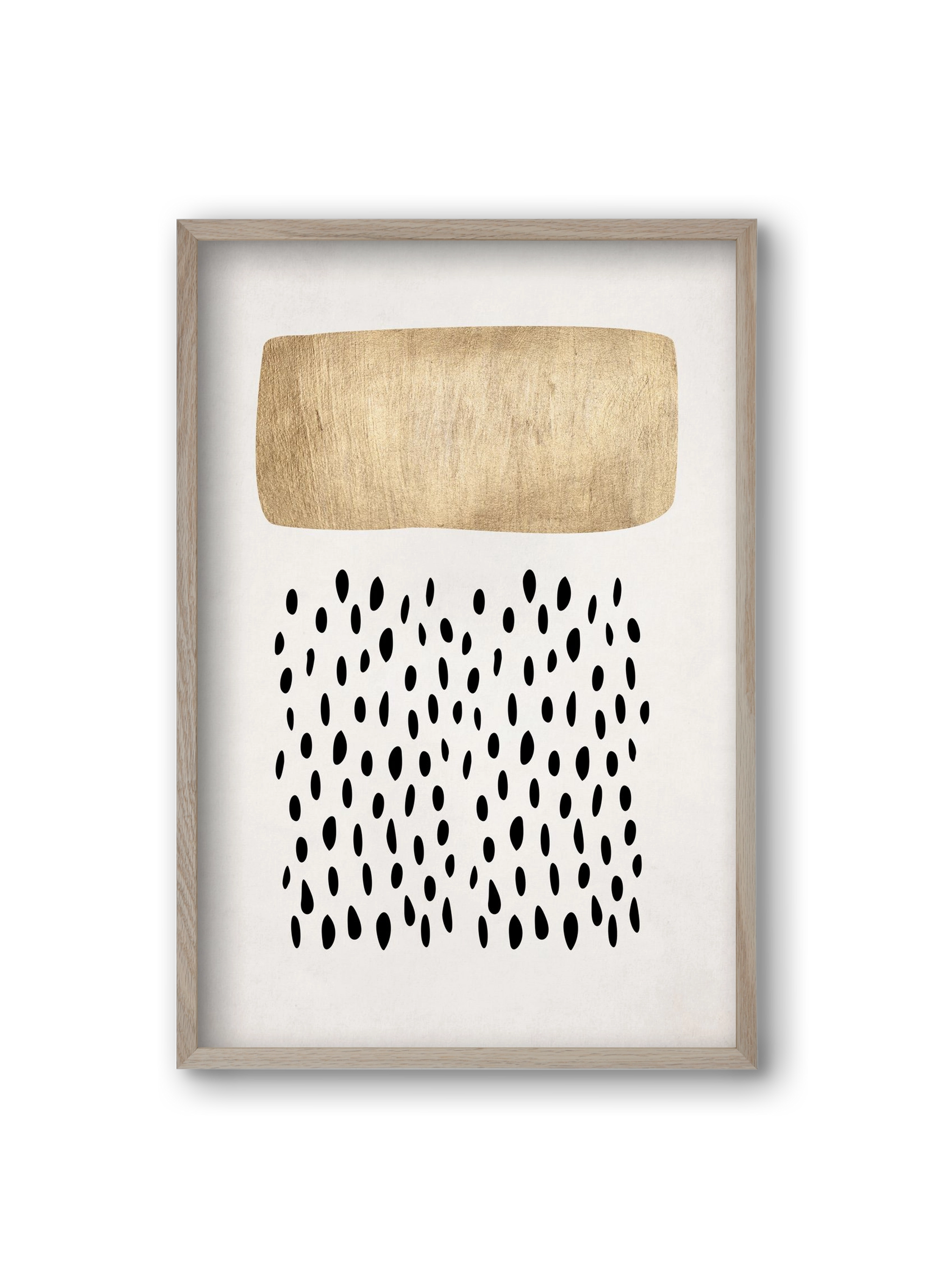 Opus no. 5, 20x30 cm (20x30 cm), Tölgy keret