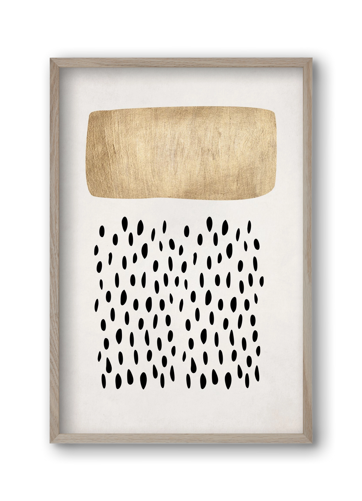 Opus no. 5, 30x45 cm (30x45 cm), Tölgy keret