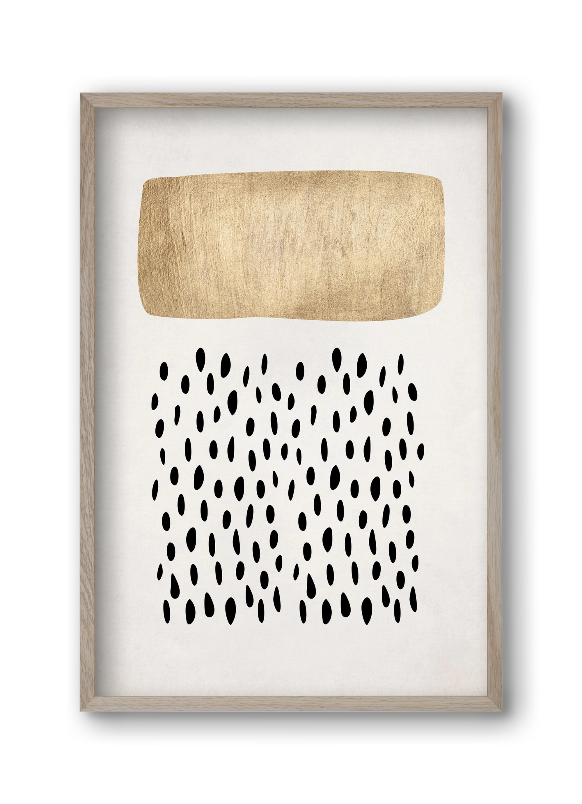 Opus no. 5, 30x45 cm (30x45 cm), Tölgy keret