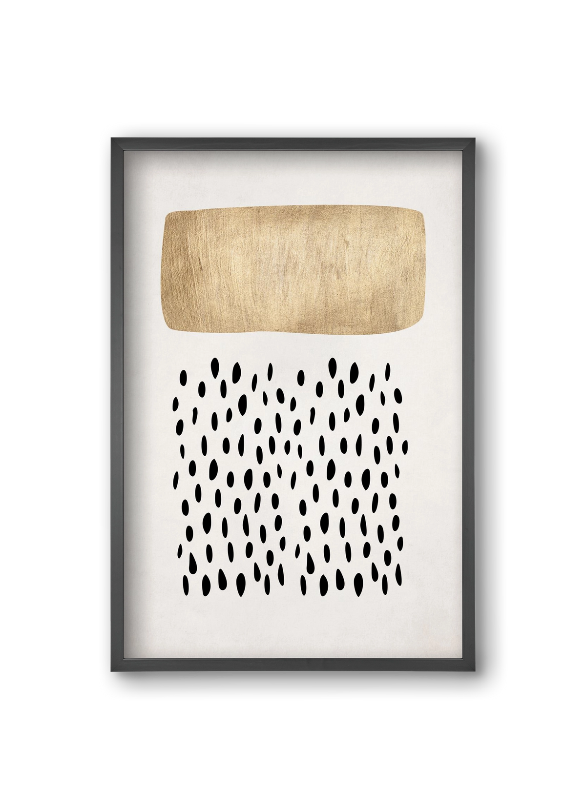 Opus no. 5, 20x30 cm (20x30 cm), Fekete keret