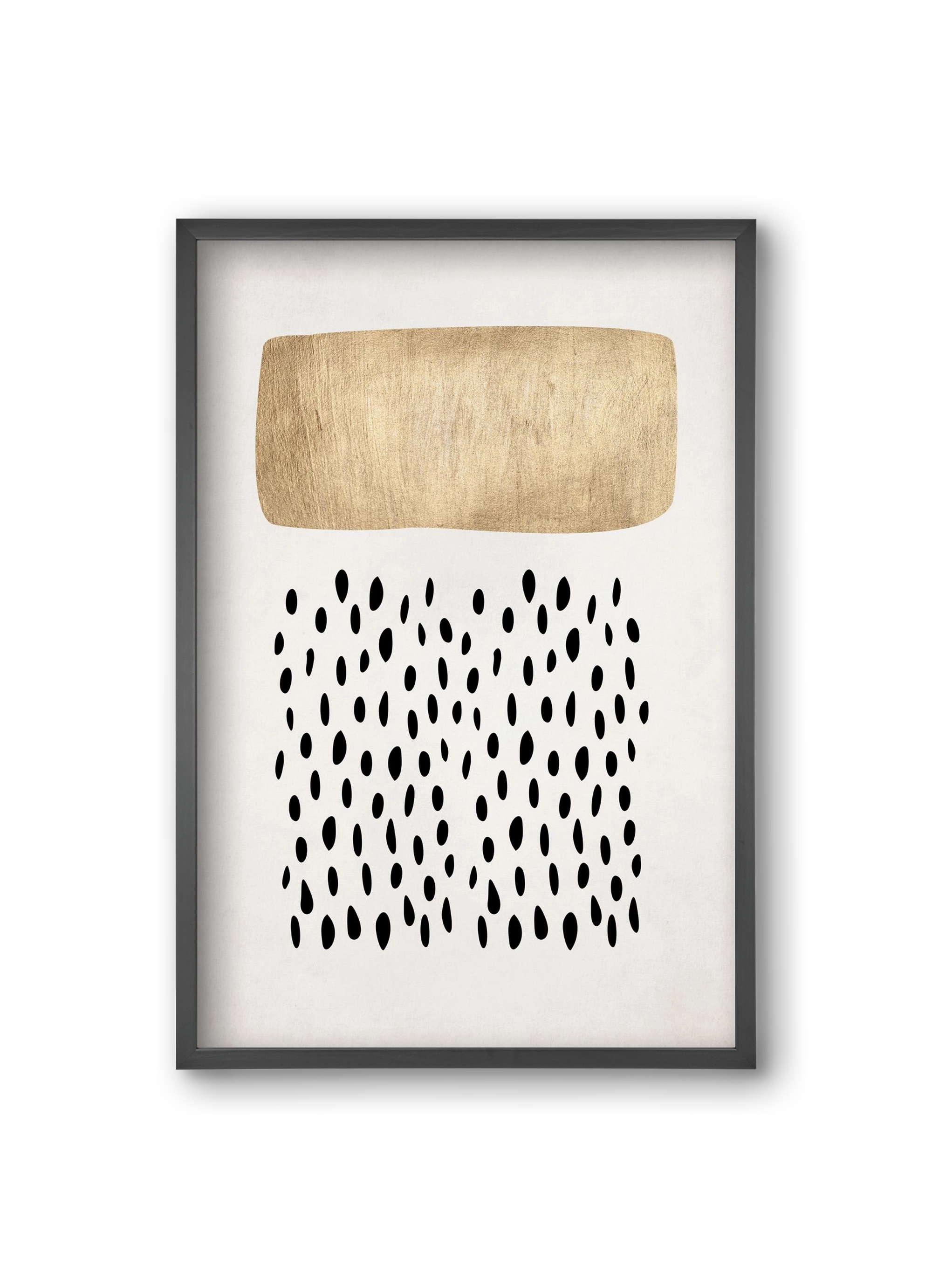 Opus no. 5, 20x30 cm (20x30 cm), Fekete keret